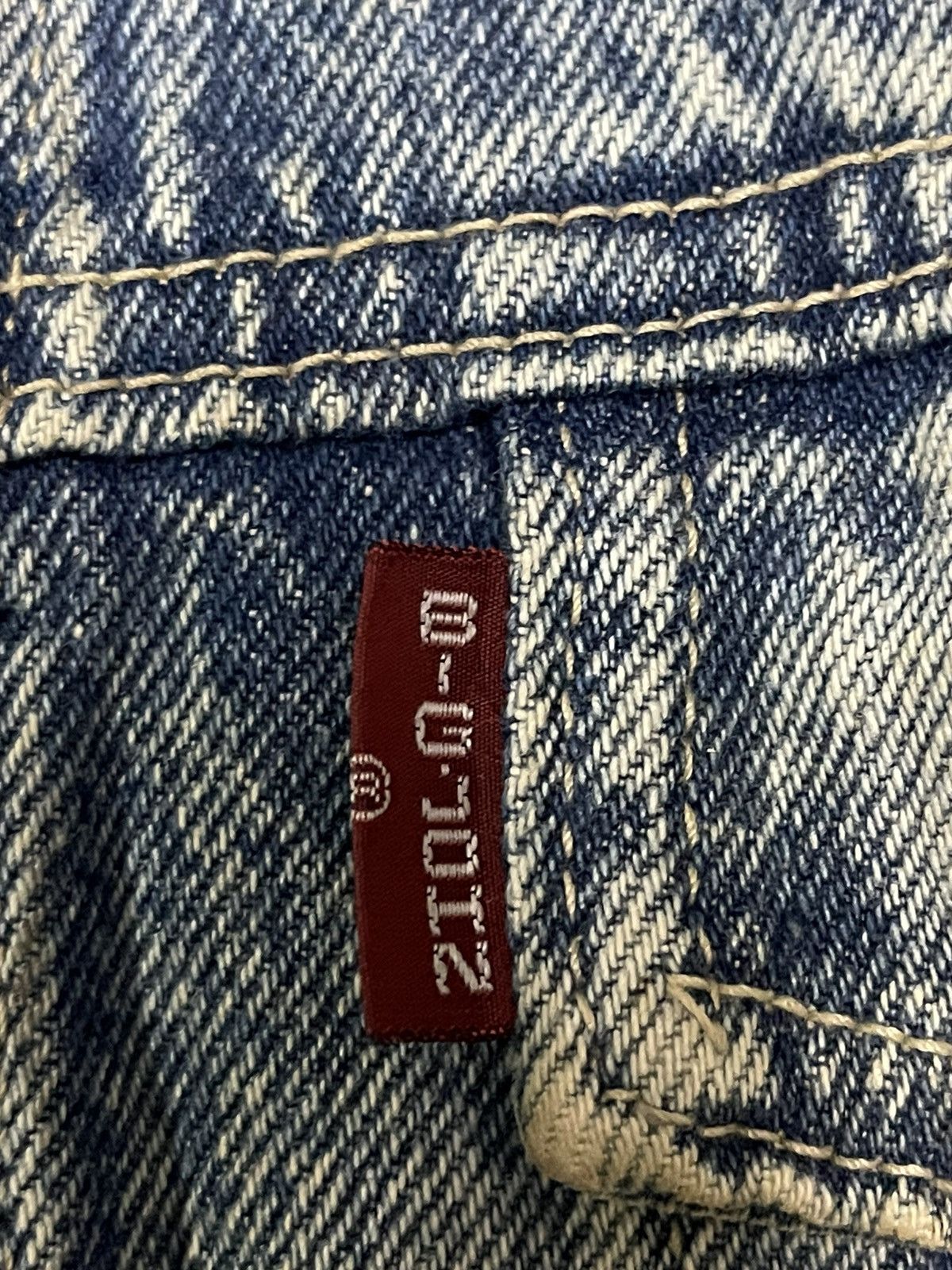 Big John Vintage Big John Acid Wash Style Denim Jacket Size US M / EU 48-50 / 2 - 10 Thumbnail