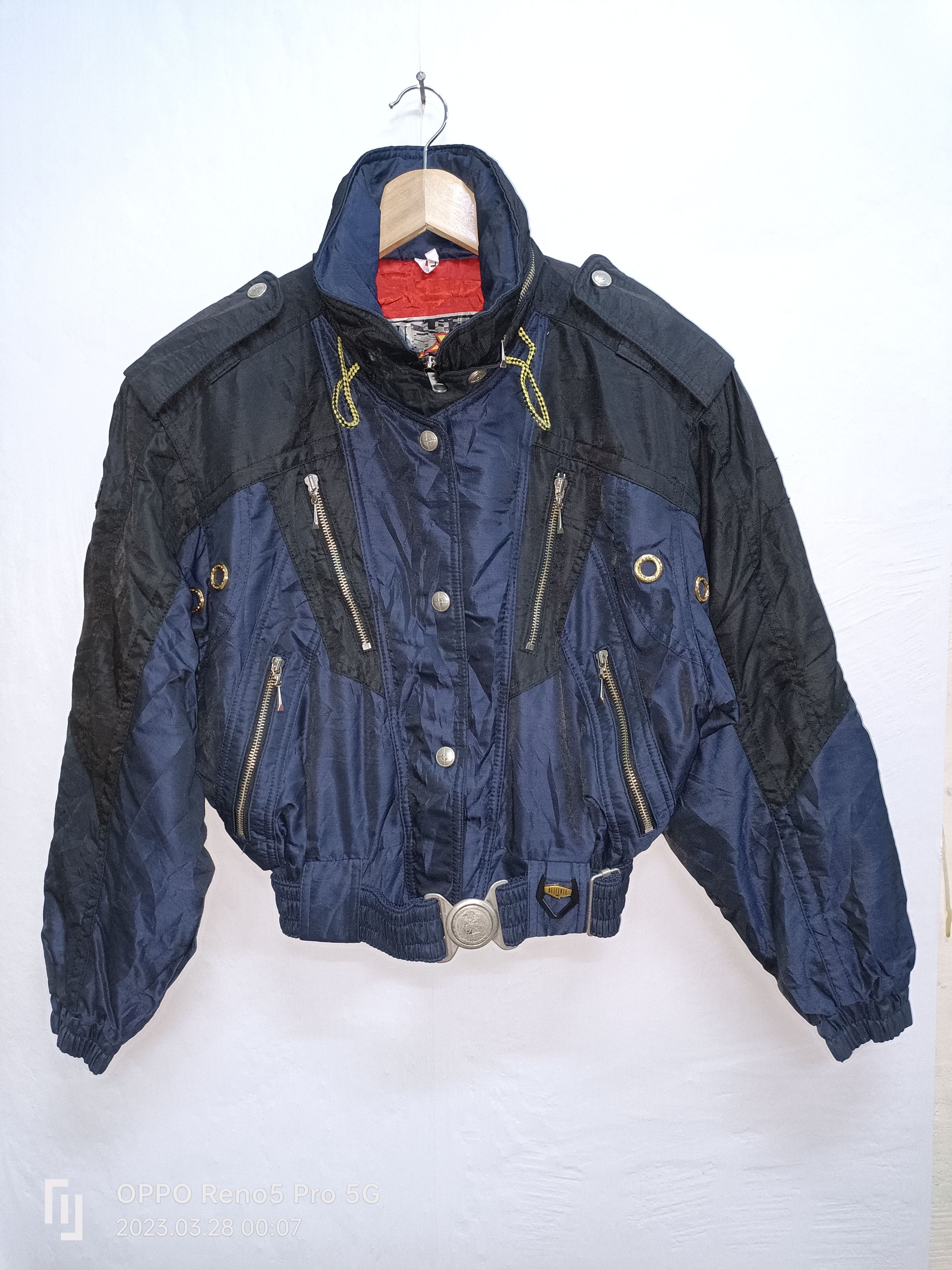 Vintage Vintage 90s Descente Special Skiwear Bombers Jacket Size US M / EU 48-50 / 2 - 1 Thumbnail