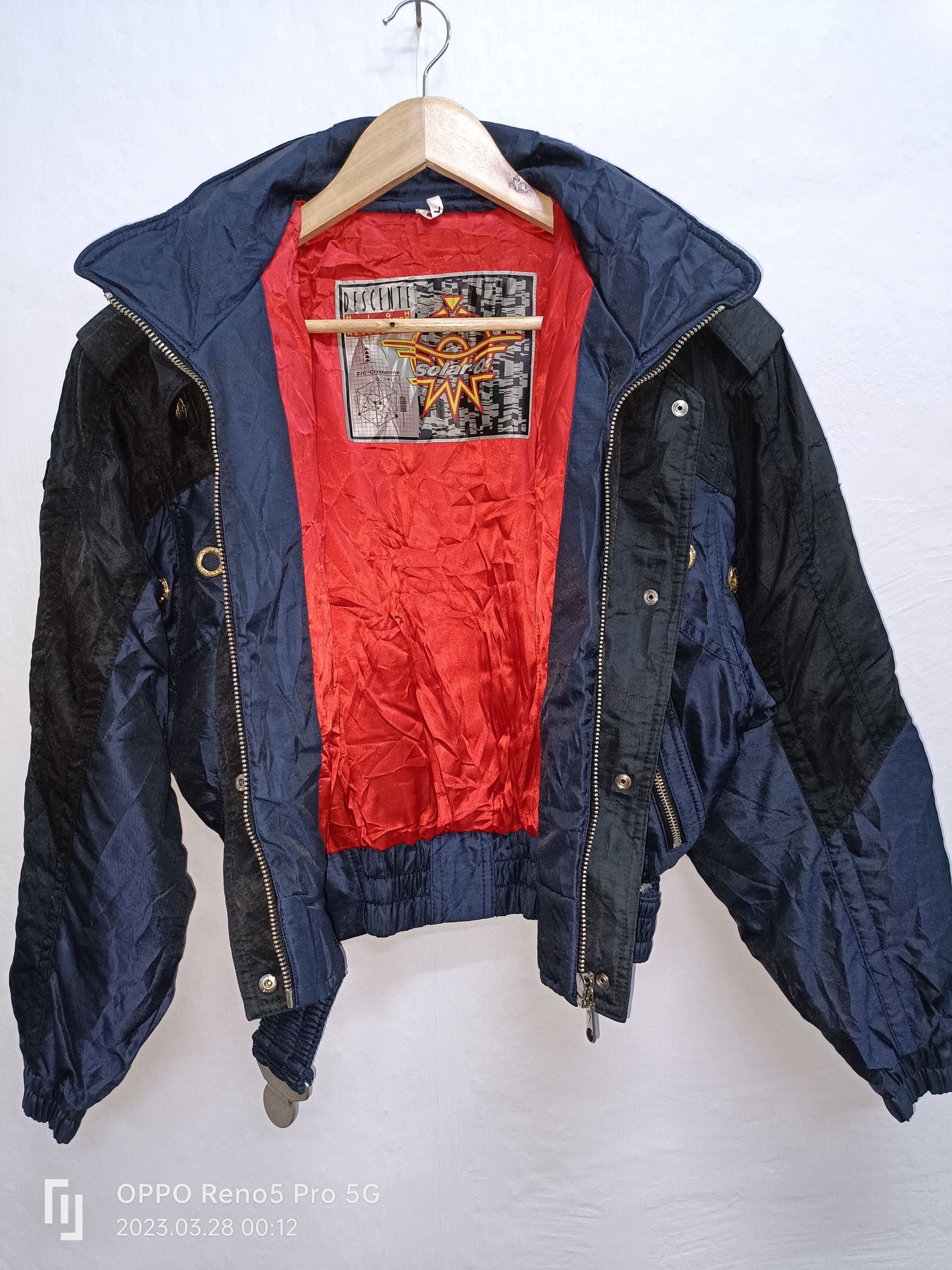 Vintage Vintage 90s Descente Special Skiwear Bombers Jacket Size US M / EU 48-50 / 2 - 2 Thumbnail