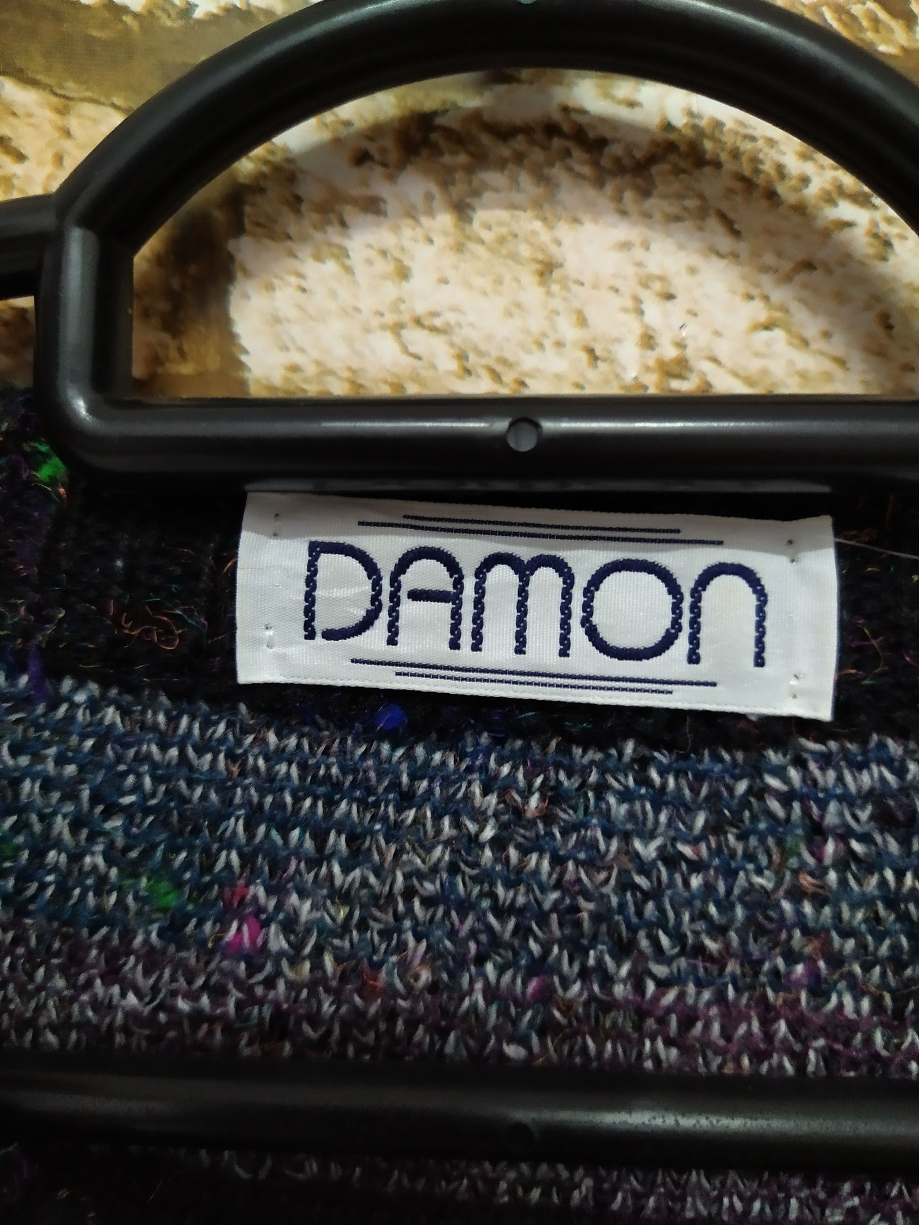 Japanese Brand DAMON RAINBOW KNITWEAR (B747) Size US L / EU 52-54 / 3 - 3 Thumbnail