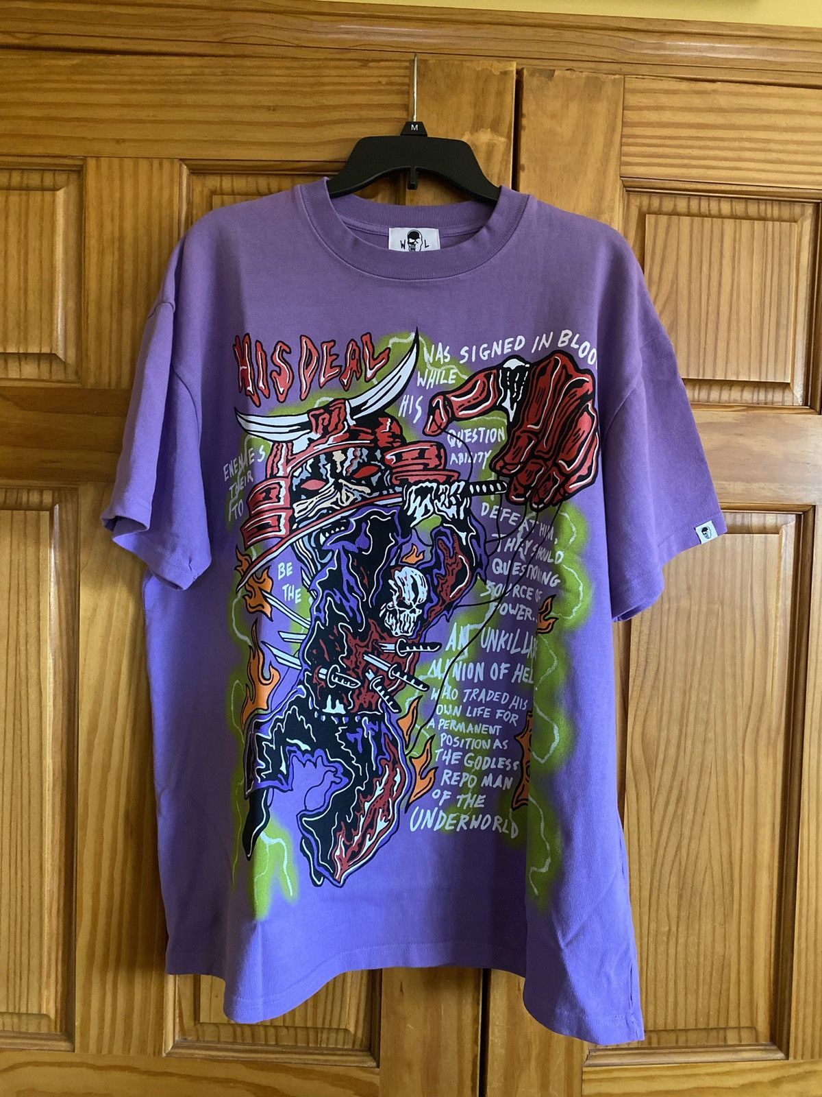 Warren Lotas The Deal Tee Orchid Mist Size US XL / EU 56 / 4 - 1 Thumbnail