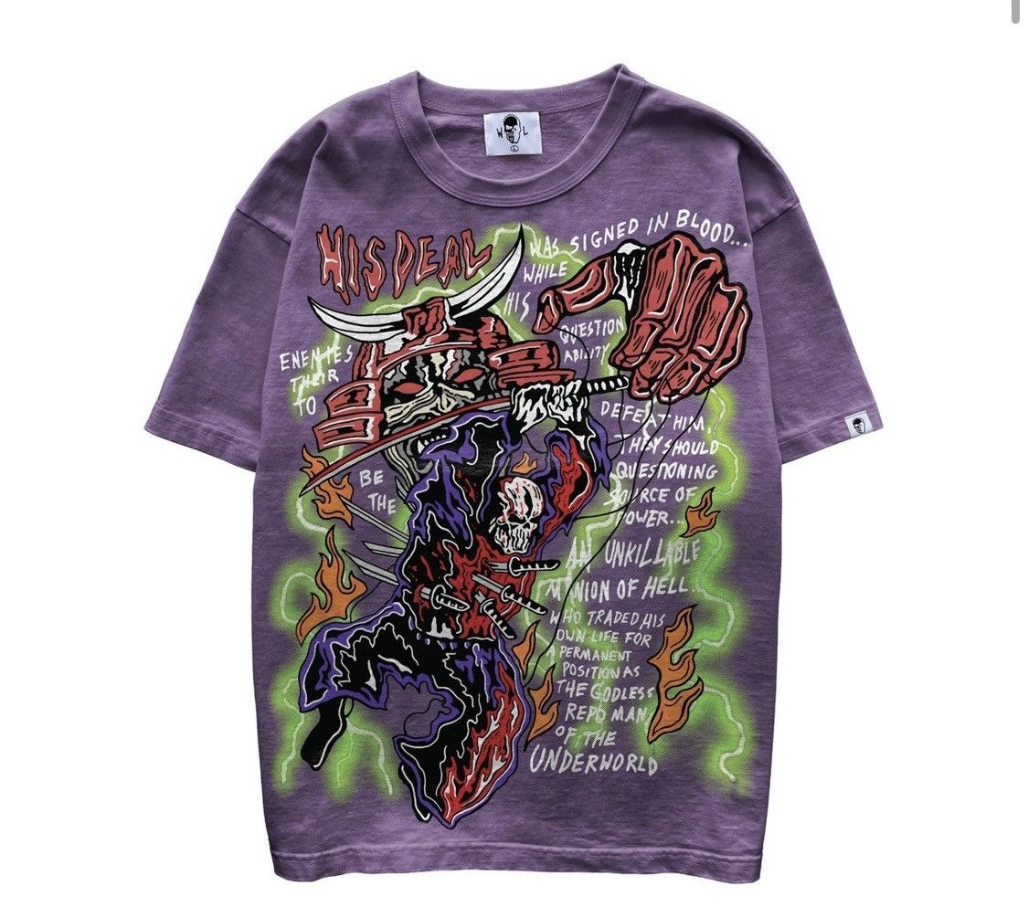 Warren Lotas The Deal Tee Orchid Mist Size US XL / EU 56 / 4 - 7 Thumbnail