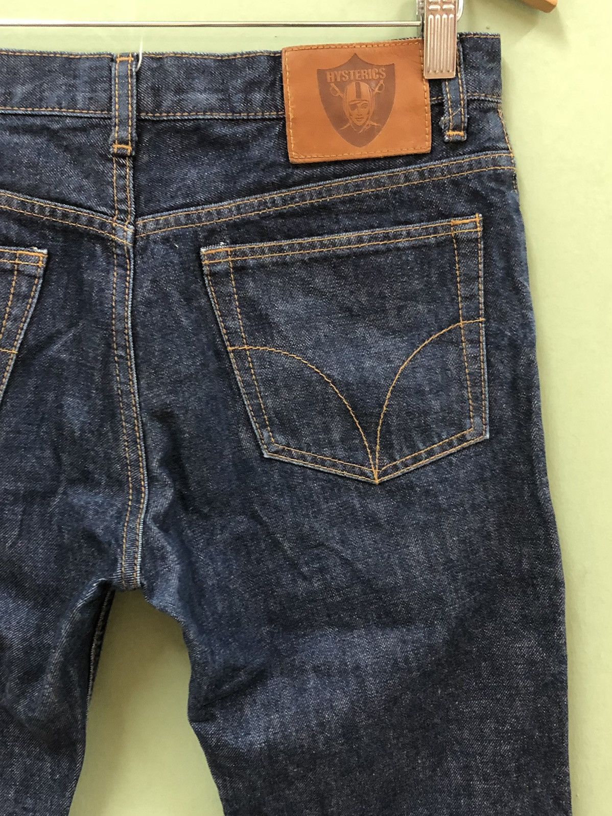 Hysteric Glamour HYSTERICS GLAMOUR - SLIM FIT RAW DENIM CAPRI JEANS Size US 30 / EU 46 - 4 Thumbnail