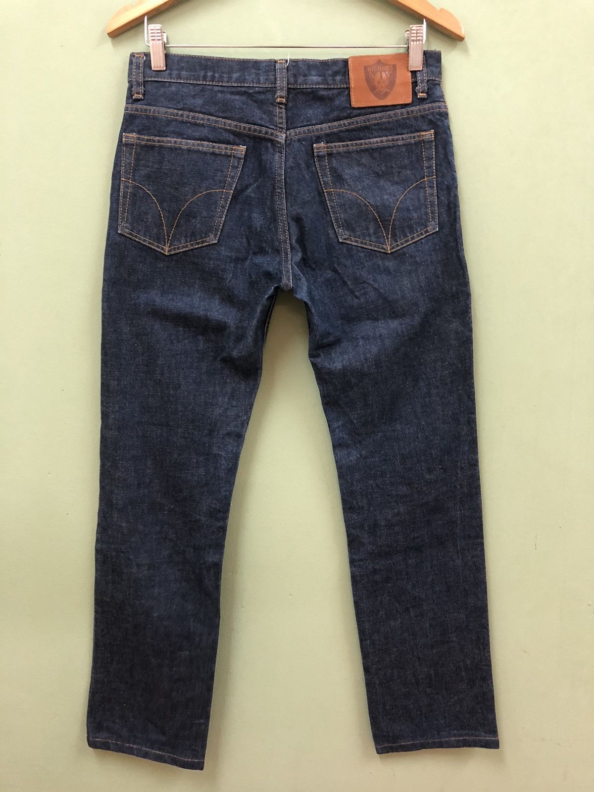 Hysteric Glamour HYSTERICS GLAMOUR - SLIM FIT RAW DENIM CAPRI JEANS Size US 30 / EU 46 - 2 Thumbnail