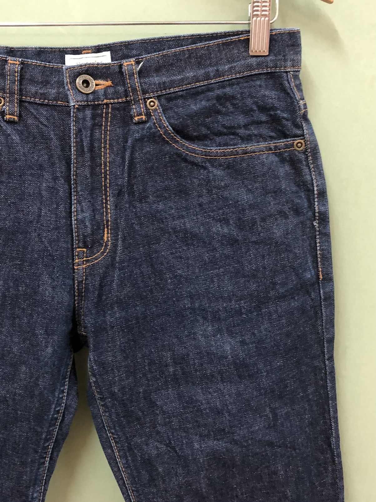 Hysteric Glamour HYSTERICS GLAMOUR - SLIM FIT RAW DENIM CAPRI JEANS Size US 30 / EU 46 - 8 Thumbnail