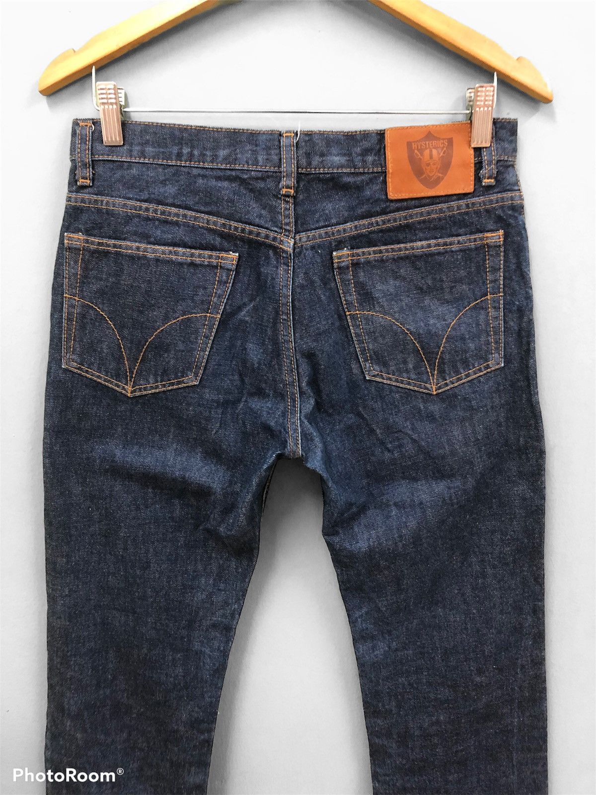 Hysteric Glamour HYSTERICS GLAMOUR - SLIM FIT RAW DENIM CAPRI JEANS Size US 30 / EU 46 - 1 Thumbnail