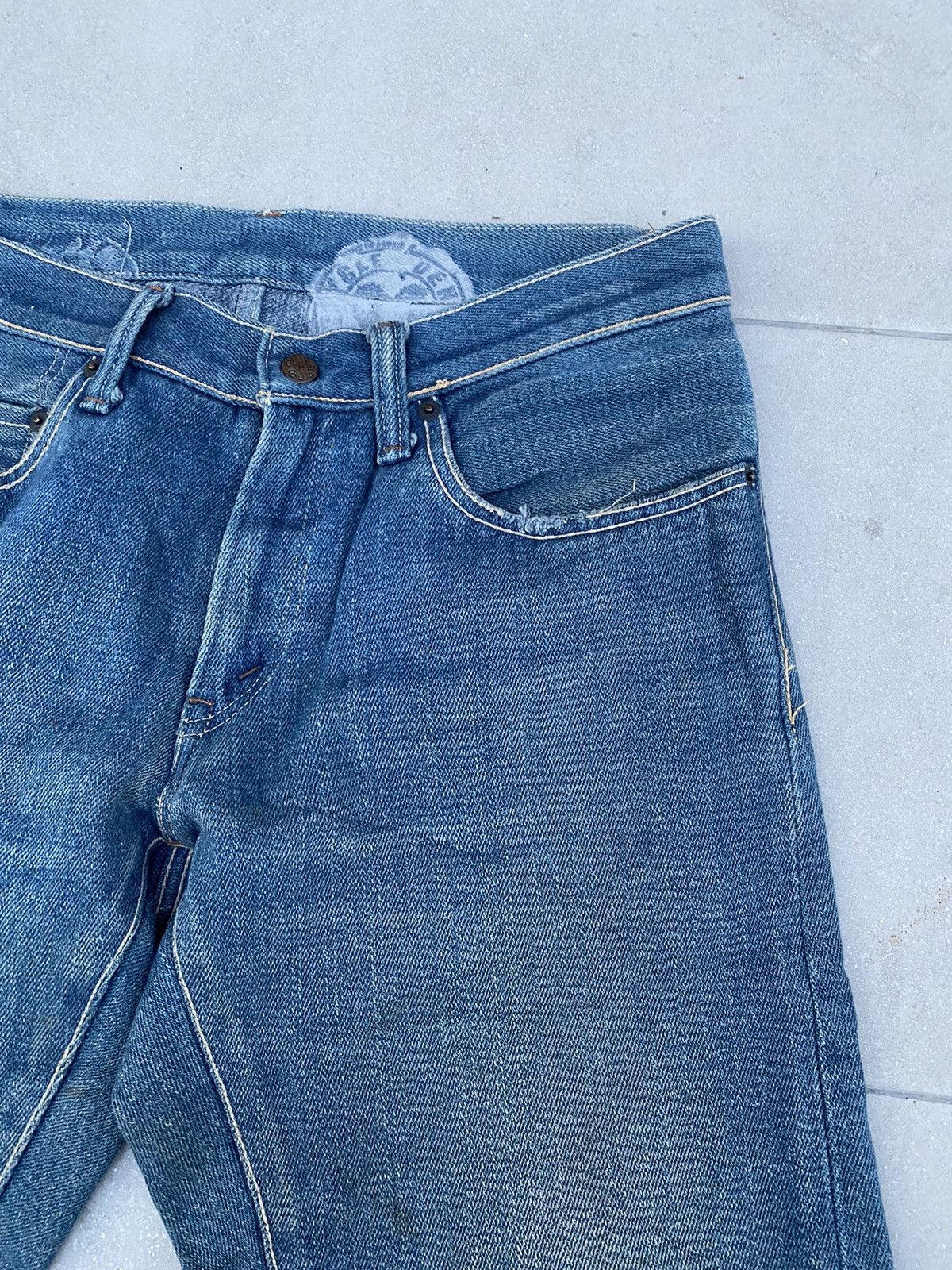 Blue Blue Japan Blue Blue Japan X H R market Recycle Denim 30x39 Size US 30 / EU 46 - 3 Thumbnail