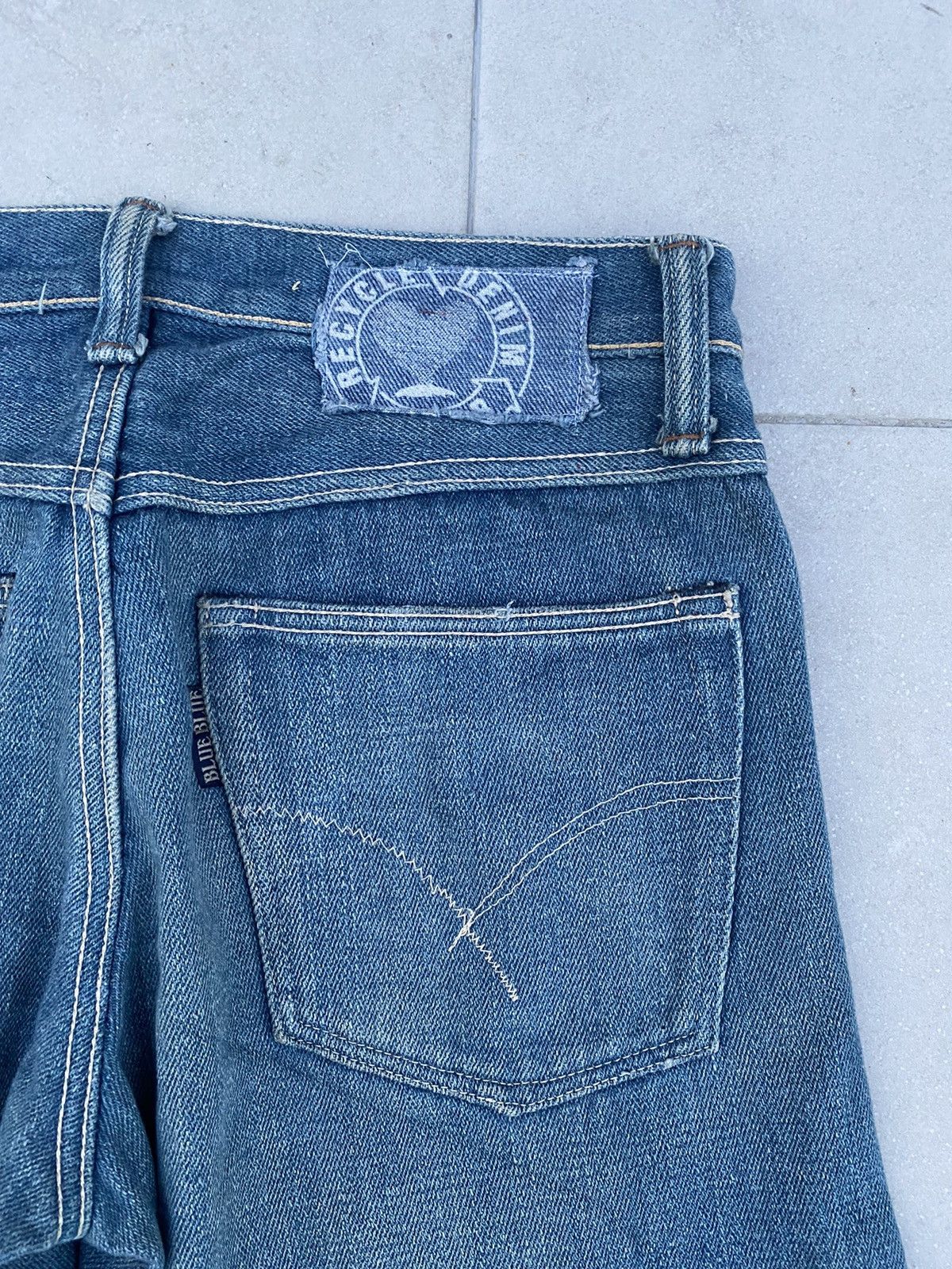 Blue Blue Japan Blue Blue Japan X H R market Recycle Denim 30x39 Size US 30 / EU 46 - 7 Thumbnail
