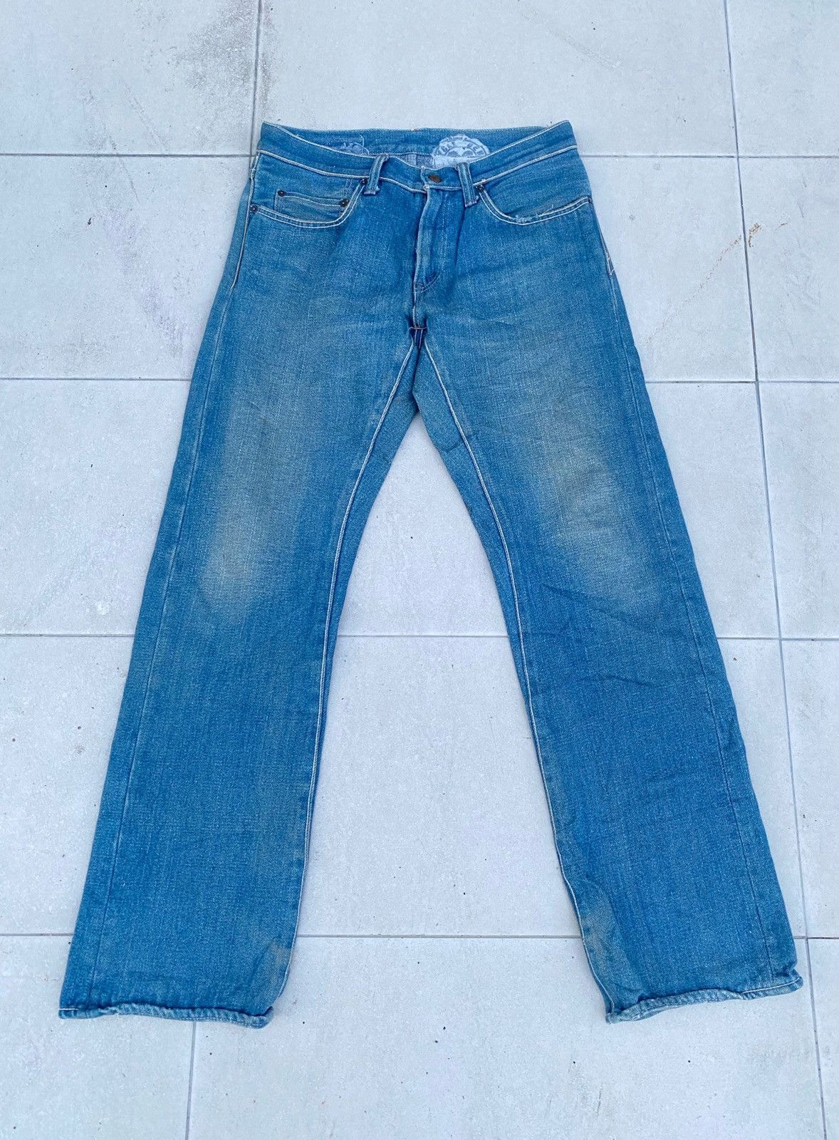 Blue Blue Japan Blue Blue Japan X H R market Recycle Denim 30x39 Size US 30 / EU 46 - 1 Thumbnail