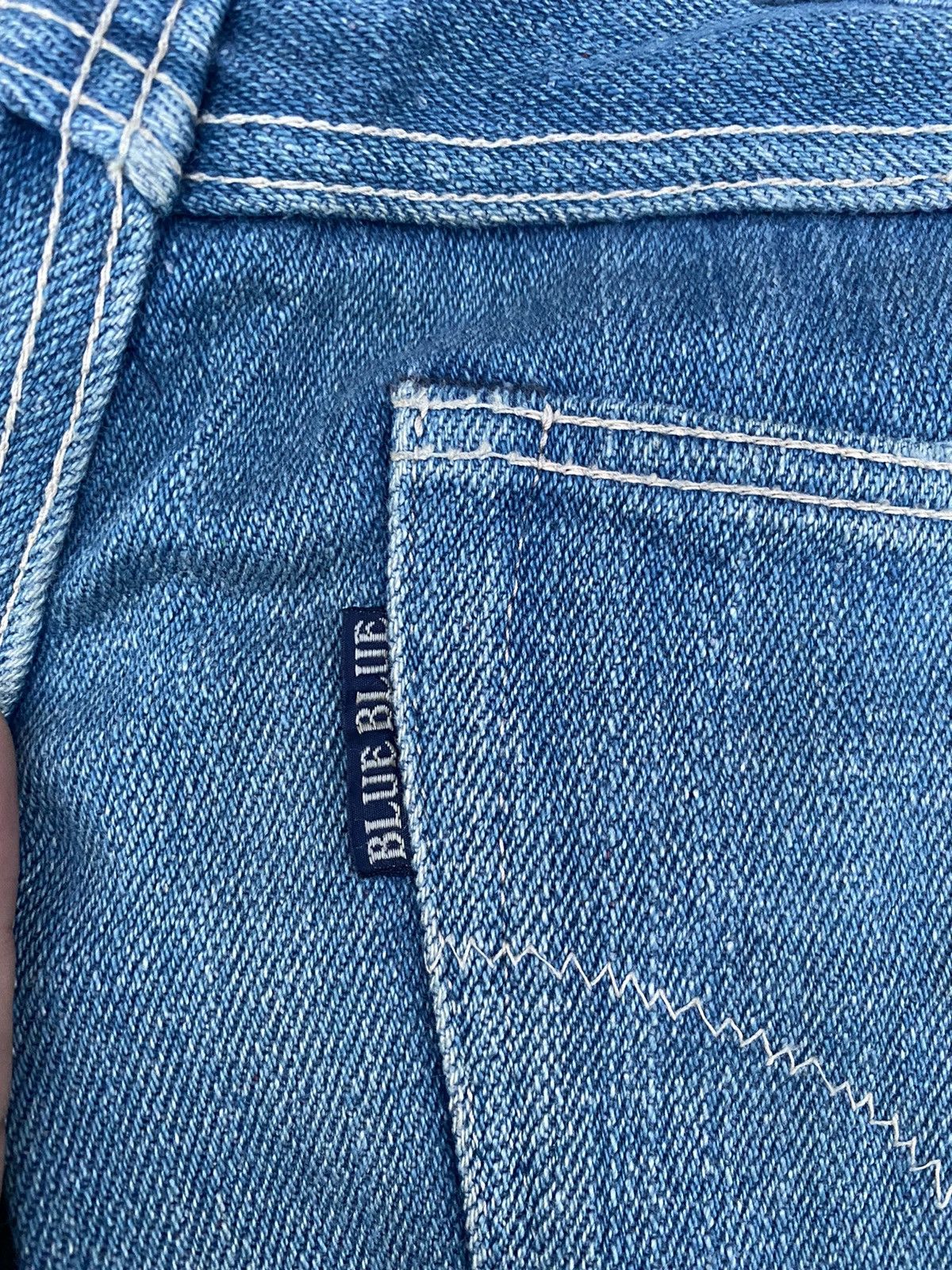 Blue Blue Japan Blue Blue Japan X H R market Recycle Denim 30x39 Size US 30 / EU 46 - 8 Thumbnail