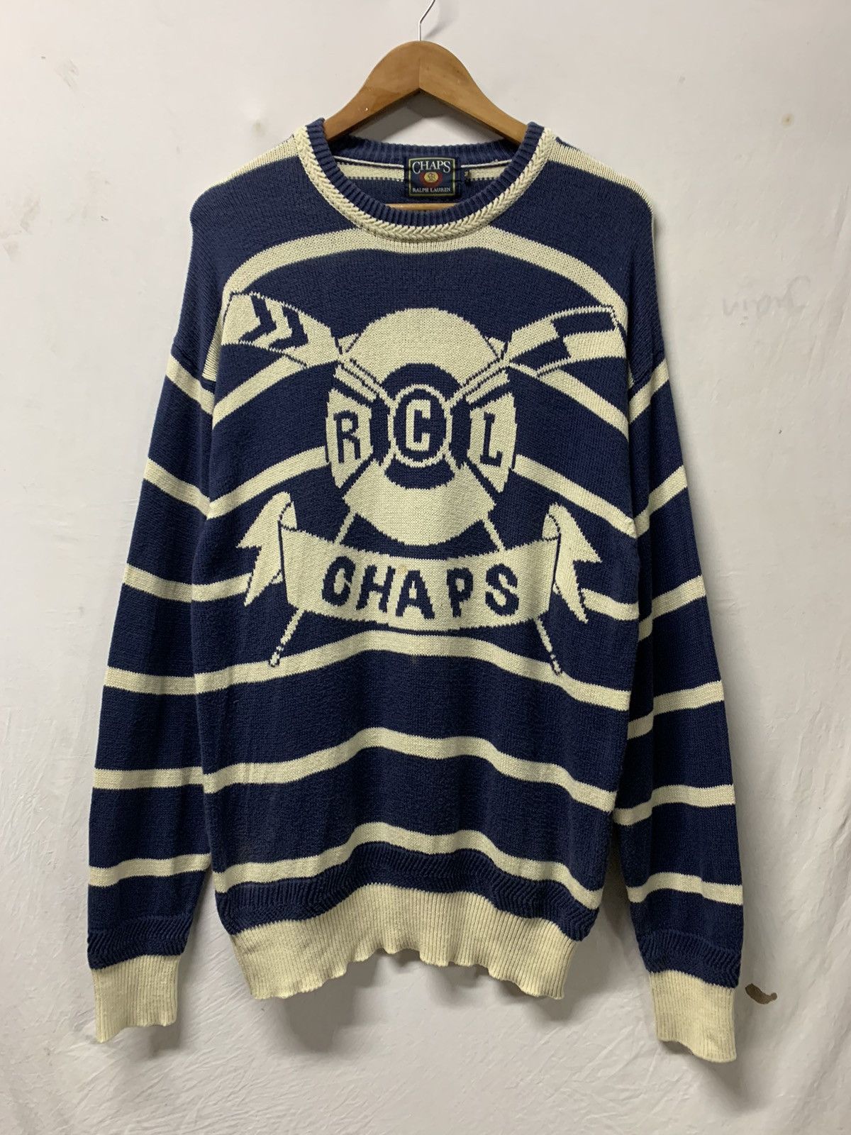Chaps Vintage Knitwear Chaps Polo Ralph Lauren Size US M / EU 48-50 / 2 - 1 Thumbnail