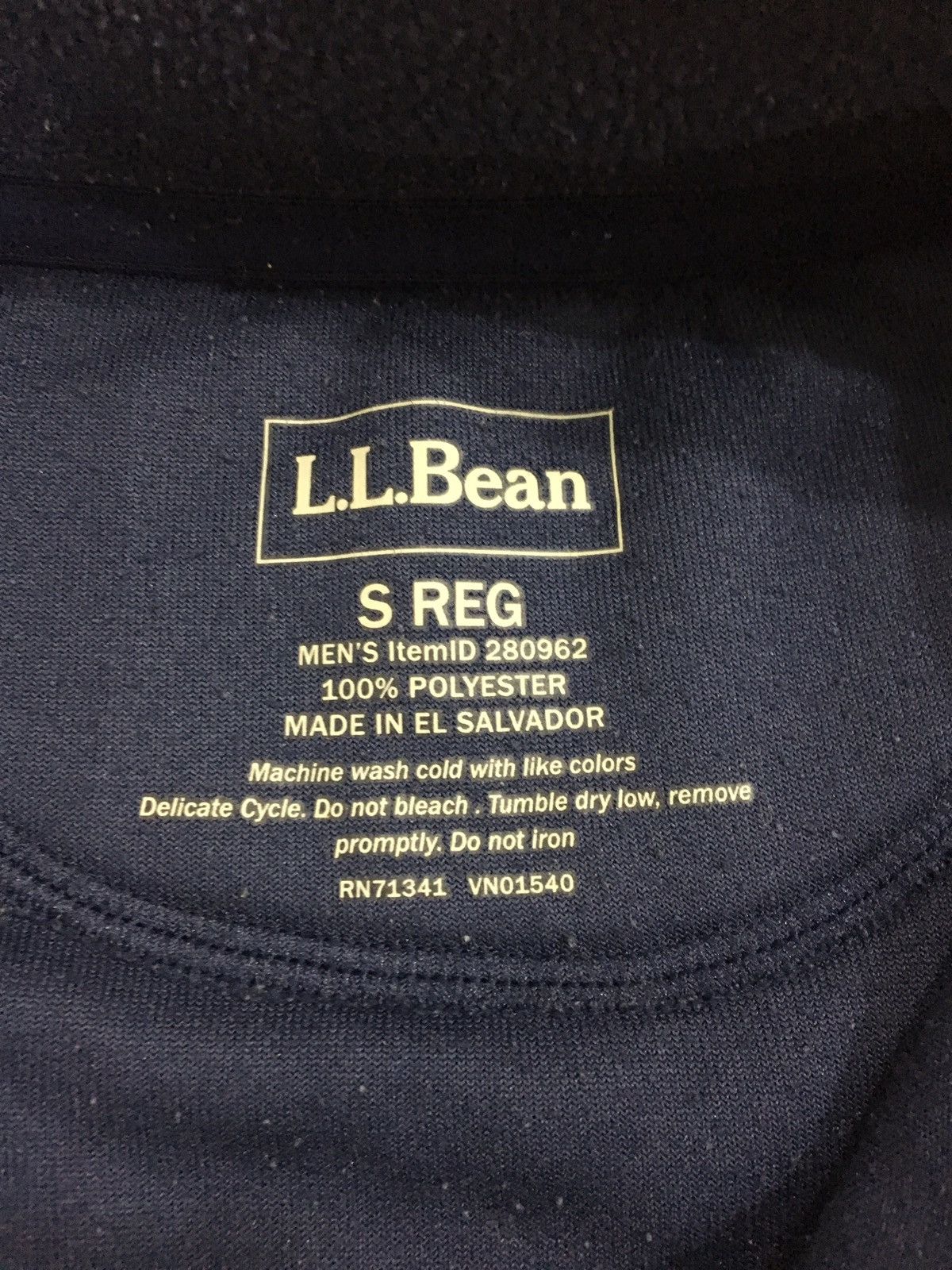 L.L. Bean L.L. BEAN - FLEECE OUTDOOR HALF ZIPPER SWEATSHIRT Size US S / EU 44-46 / 1 - 10 Thumbnail