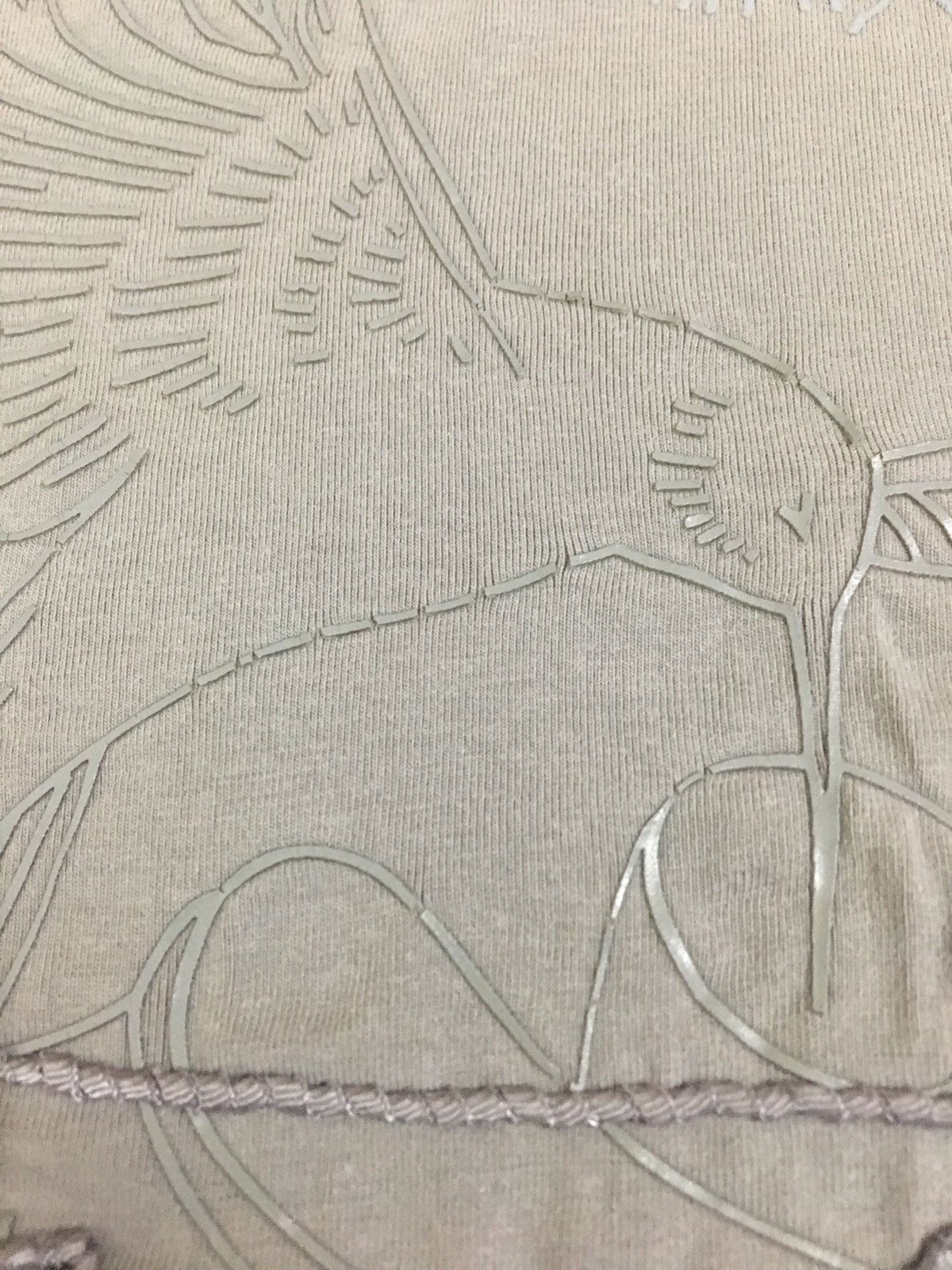Just Cavalli JUST CAVALLI - EMBROIDERED BIRD PATTERN T-SHIRT Size US L / EU 52-54 / 3 - 10 Thumbnail