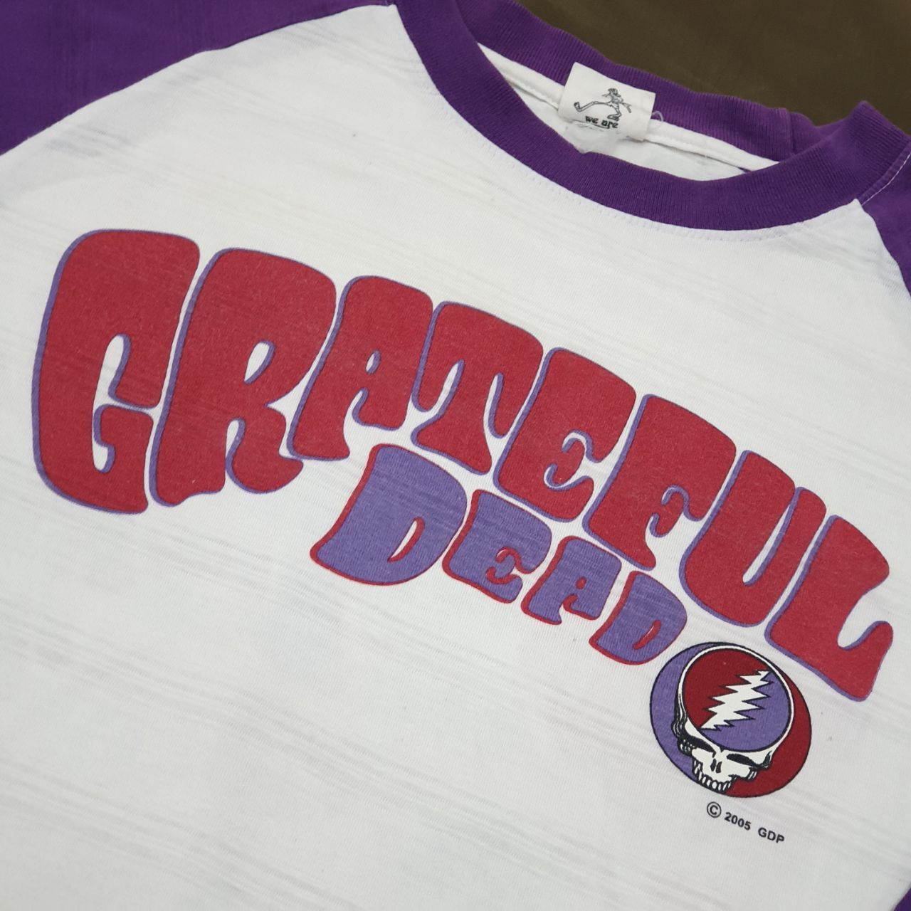 Band Tees Grateful Dead Raglan T-shrts Size US L / EU 52-54 / 3 - 3 Thumbnail