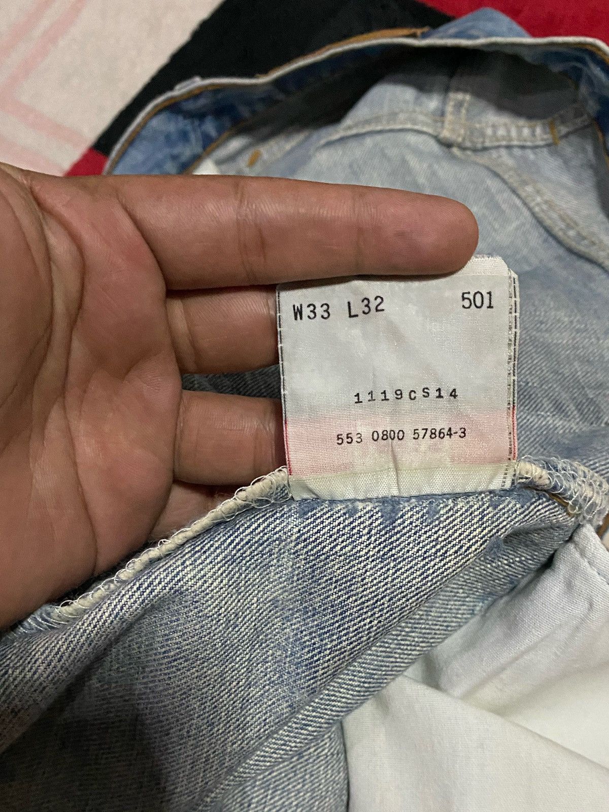 Levi's × Levi's Vintage Clothing Vintage Levis 501 made in USA Size US 33 - 12 Thumbnail