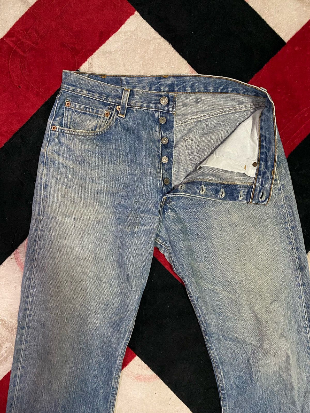 Levi's × Levi's Vintage Clothing Vintage Levis 501 made in USA Size US 33 - 4 Thumbnail