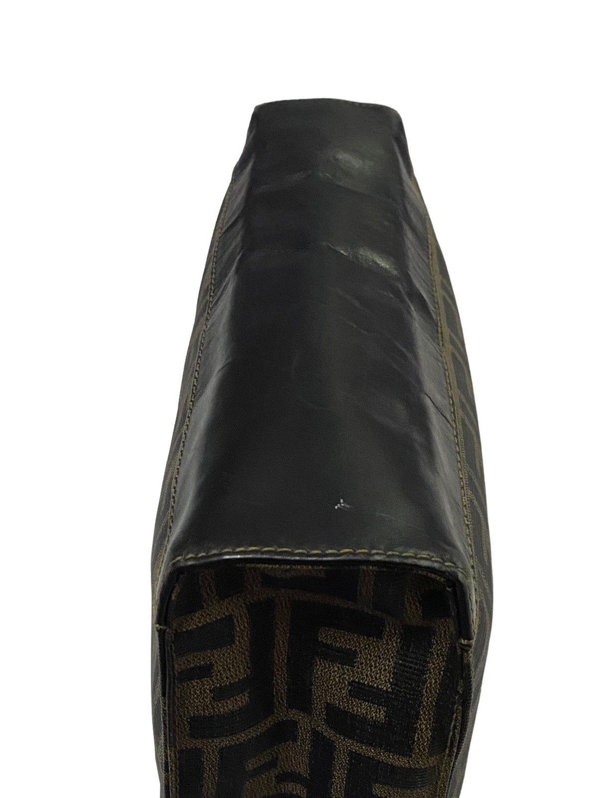Fendi Rare🔥Vintage FENDI Zucca Monogram Jacquard Clutch Bag Size ONE SIZE - 19 Thumbnail