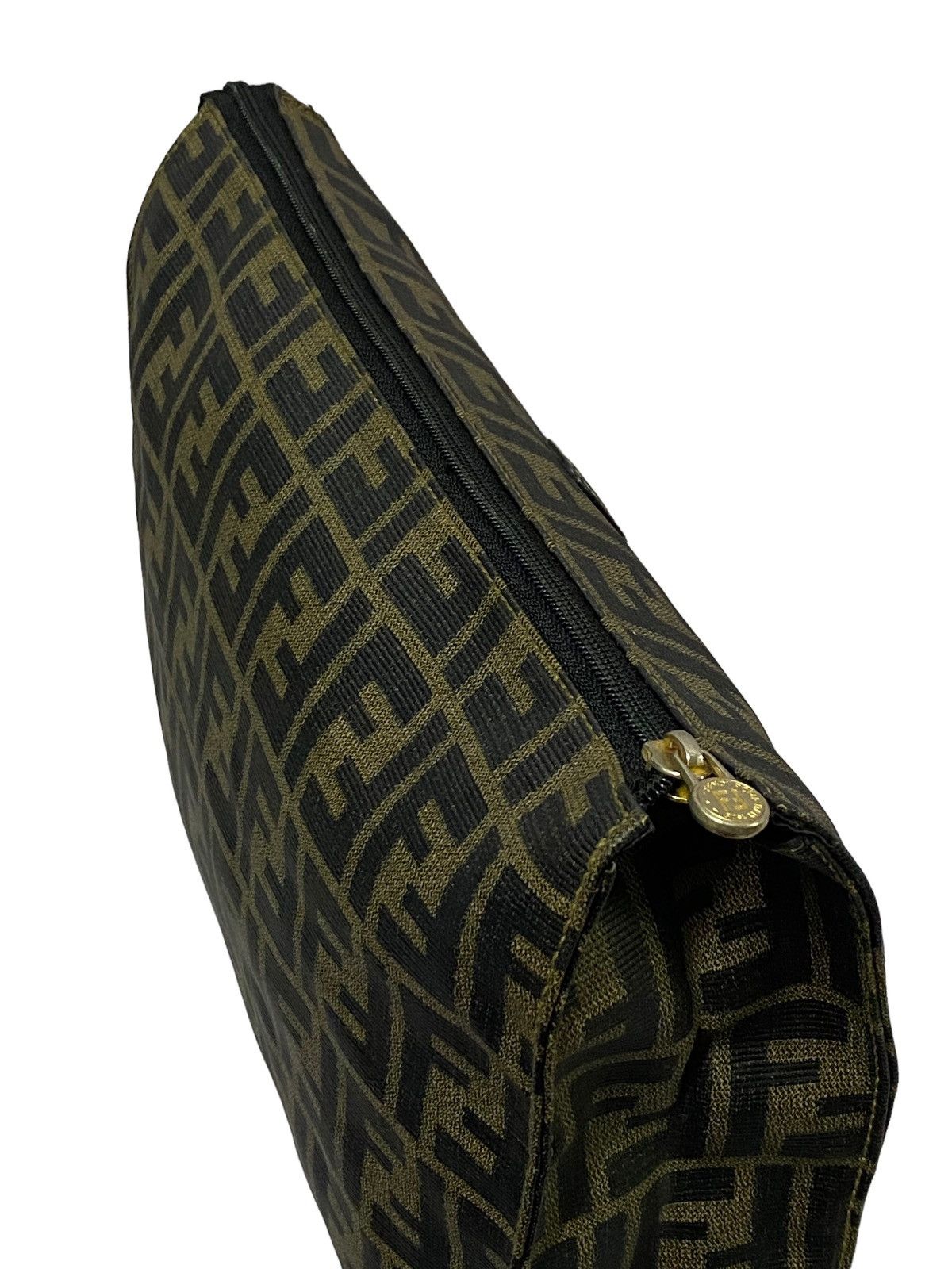 Fendi Rare🔥Vintage FENDI Zucca Monogram Jacquard Clutch Bag Size ONE SIZE - 15 Thumbnail