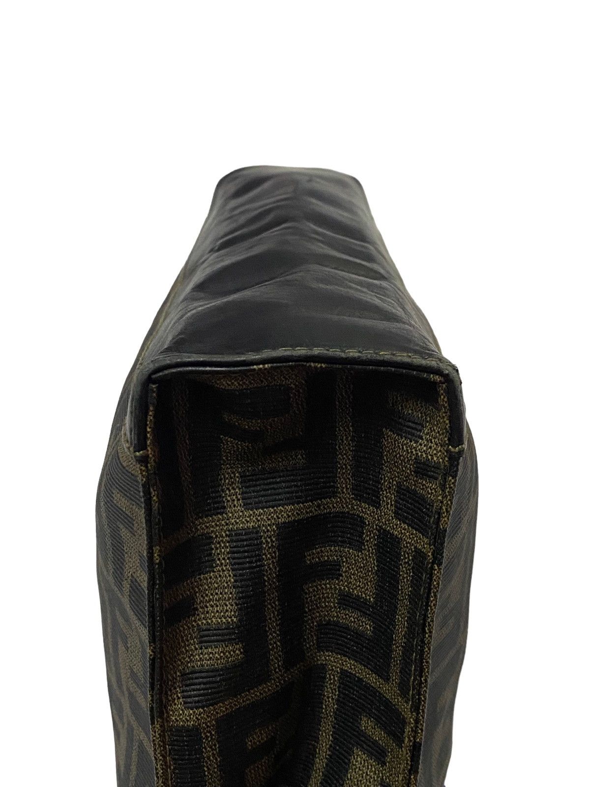 Fendi Rare🔥Vintage FENDI Zucca Monogram Jacquard Clutch Bag Size ONE SIZE - 17 Thumbnail