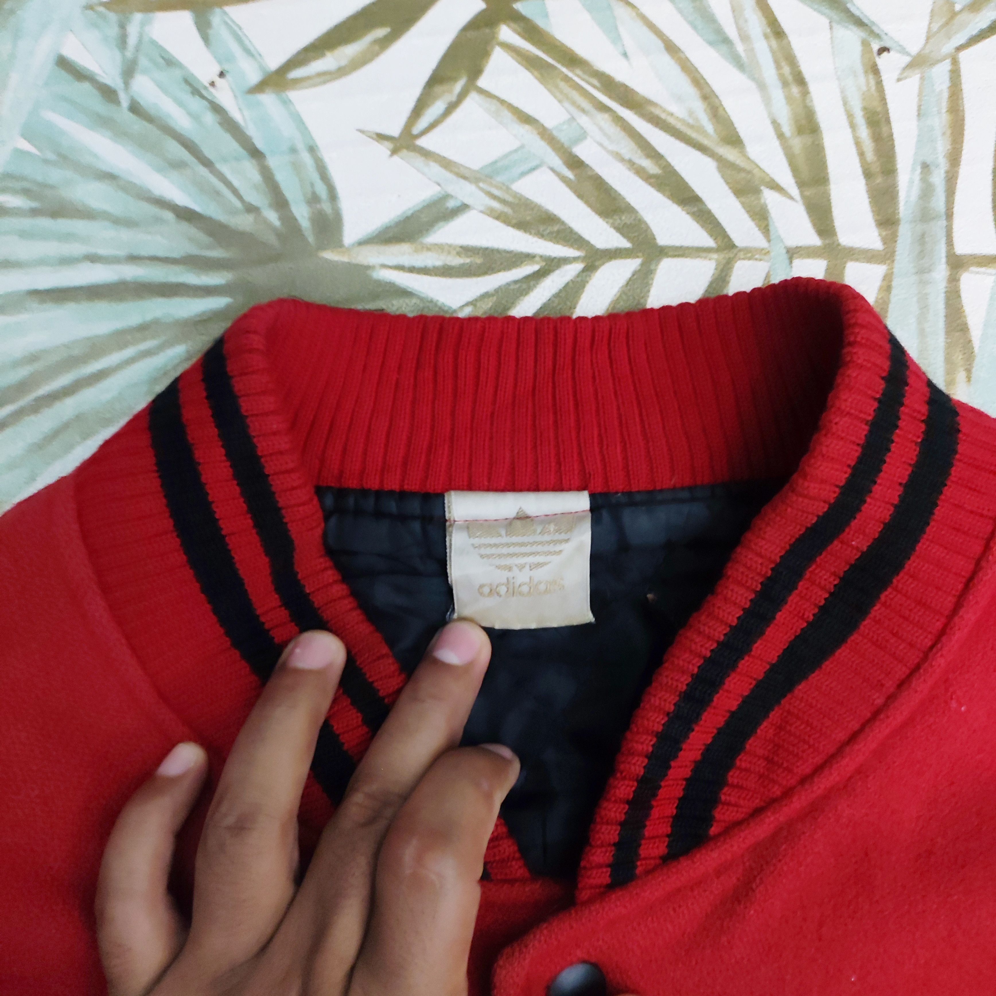 Adidas × Vintage Vintage Embroidered Adidas Sport Varsity Jacket Size US L / EU 52-54 / 3 - 8 Thumbnail