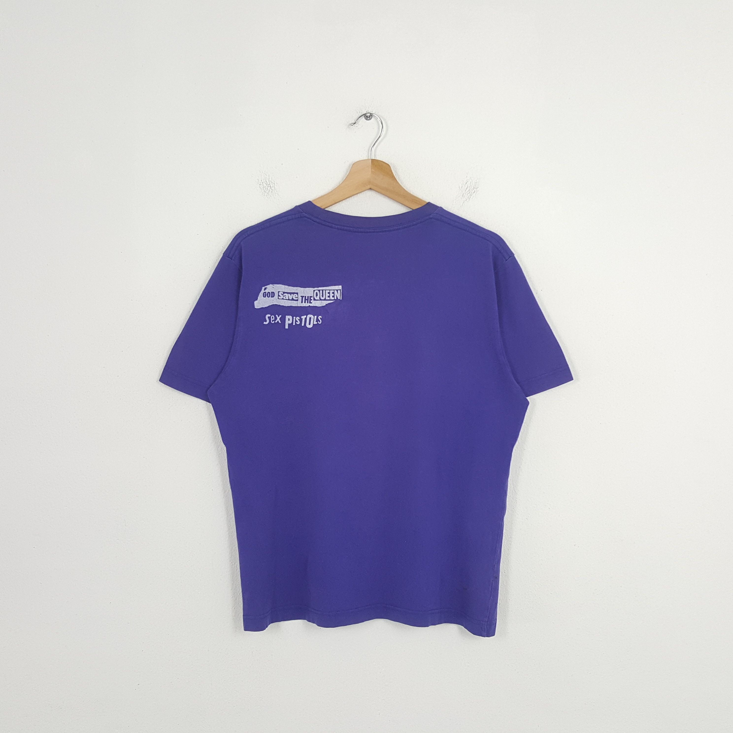 Band Tees × Vintage Vintage God Save The Gueen Tshirt Size US L / EU 52-54 / 3 - 3 Thumbnail