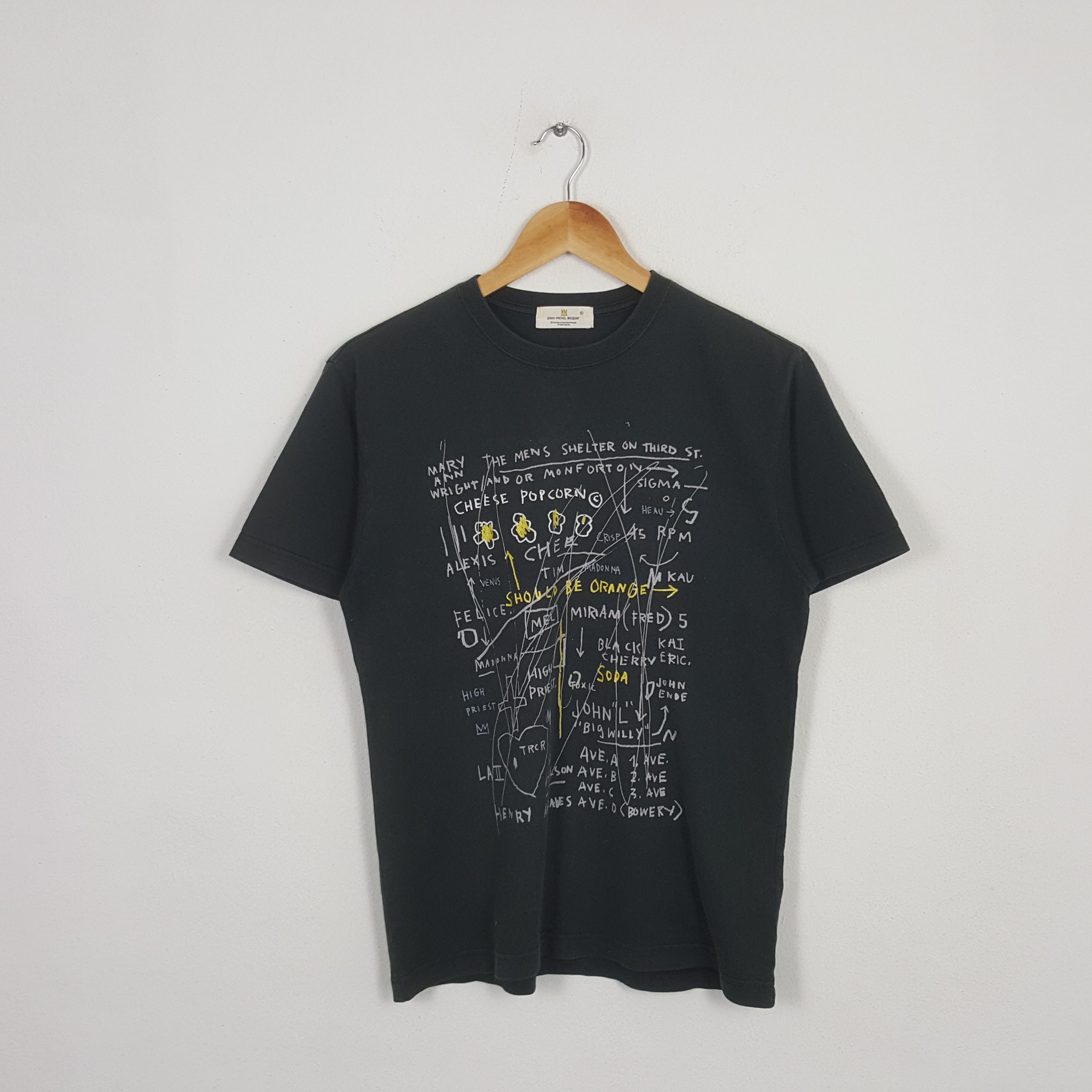Vintage Jeans Michel Basquiat X Japanese Brand Tshirt