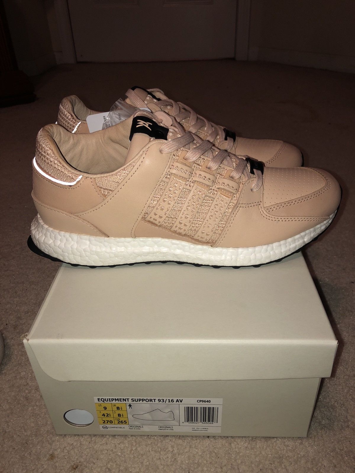 Adidas Adidas Avenue x EQT Support 93/16 Tan 2017 Ultraboost Size 9 Size US 9 / EU 42 - 3 Thumbnail