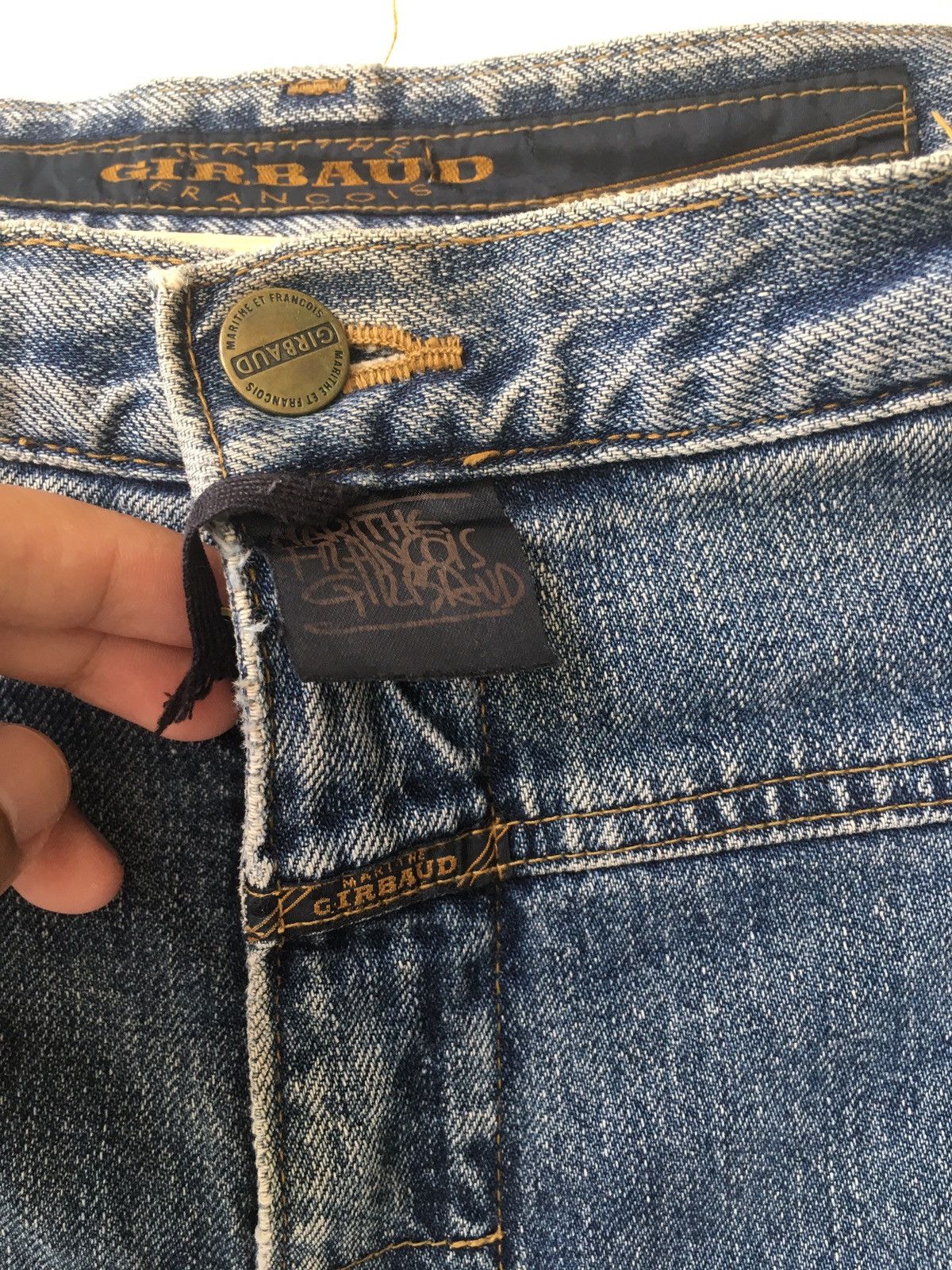 Marithe + Francois Girbaud 💎 STEALS 💎 Vintage Marithe Francois Girbaud Jeans Size US 31 - 9 Thumbnail