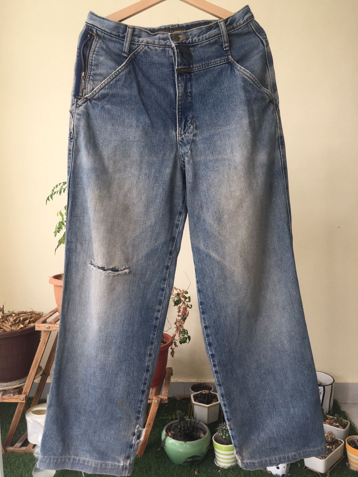 Marithe + Francois Girbaud 💎 STEALS 💎 Vintage Marithe Francois Girbaud Jeans Size US 31 - 7 Thumbnail