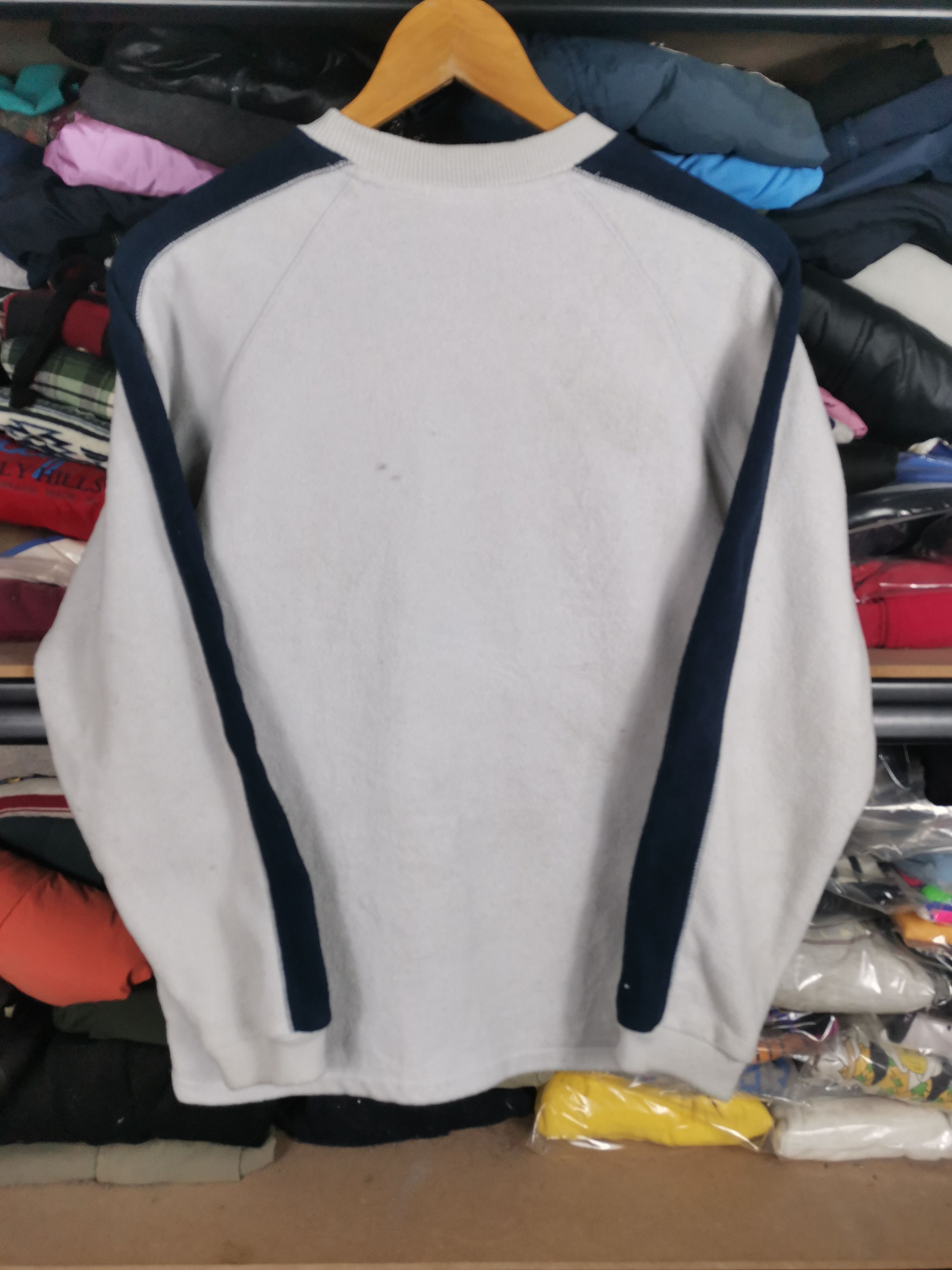 Nike Vintage Nike Swoosh Fleece Sweatshirt Size US L / EU 52-54 / 3 - 3 Thumbnail