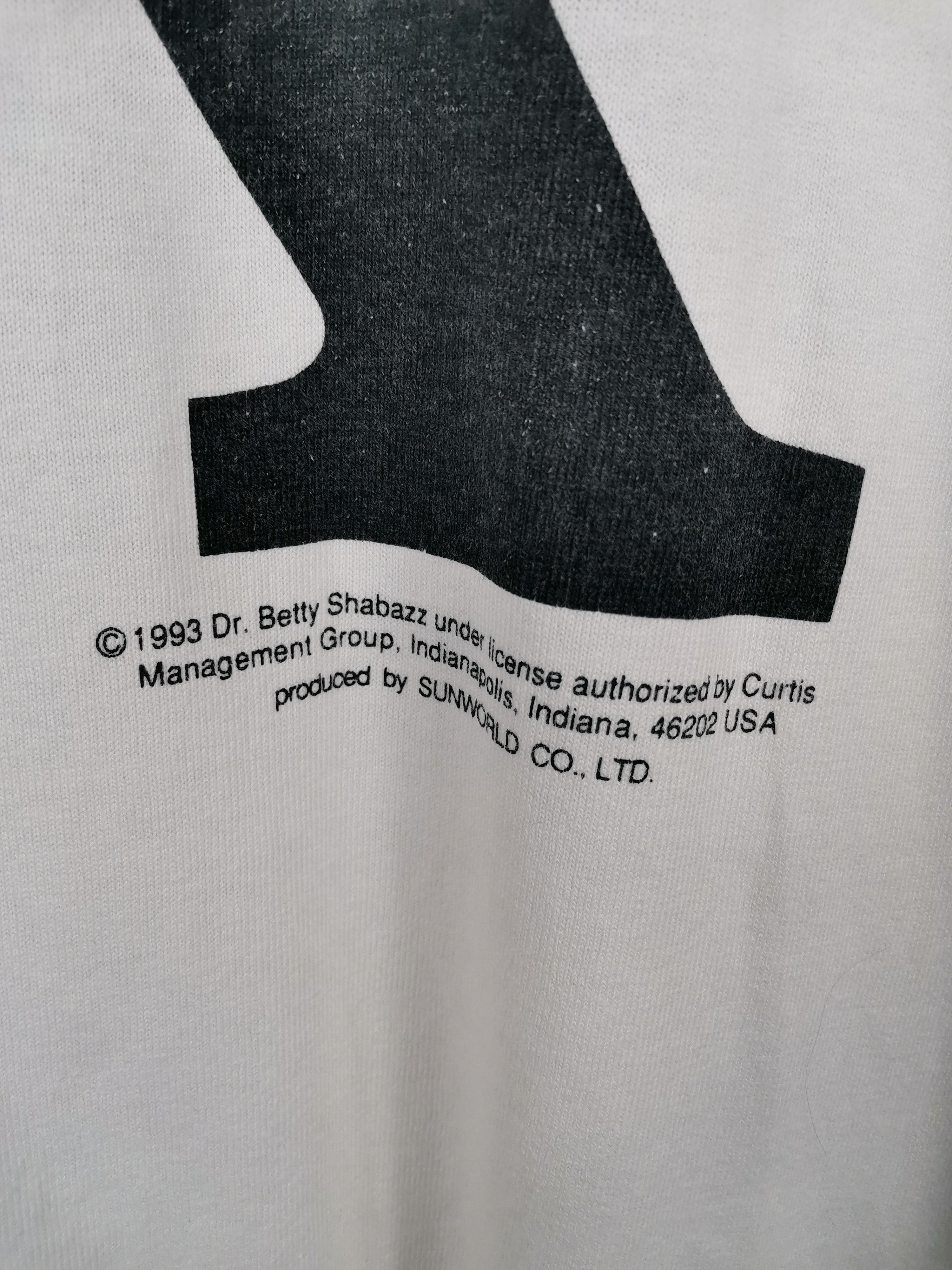 Band Tees Vintage 1993 Malcom X Long Sleeve Women Tshirt Size L / US 10 / IT 46 - 2 Thumbnail