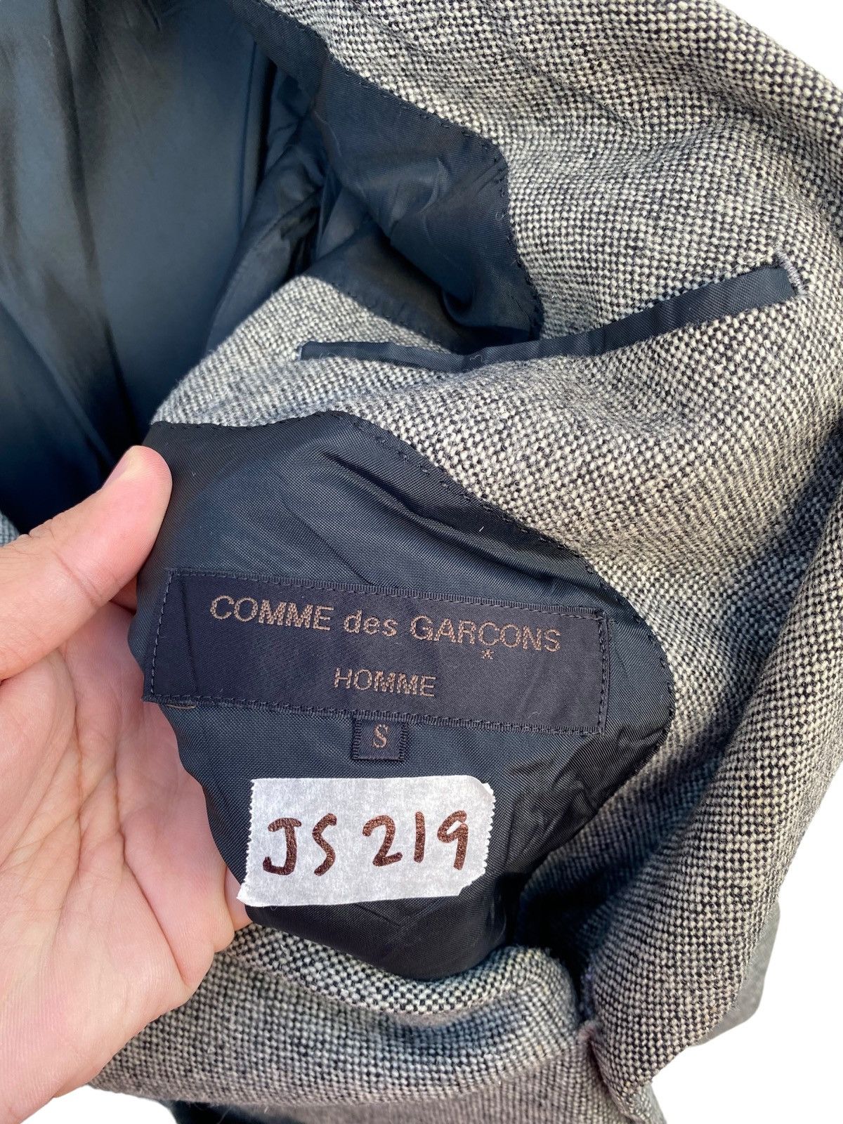 Comme des Garcons Vintage Comme Des Garcons Homme Blazer Jacket Size 42R - 6 Thumbnail