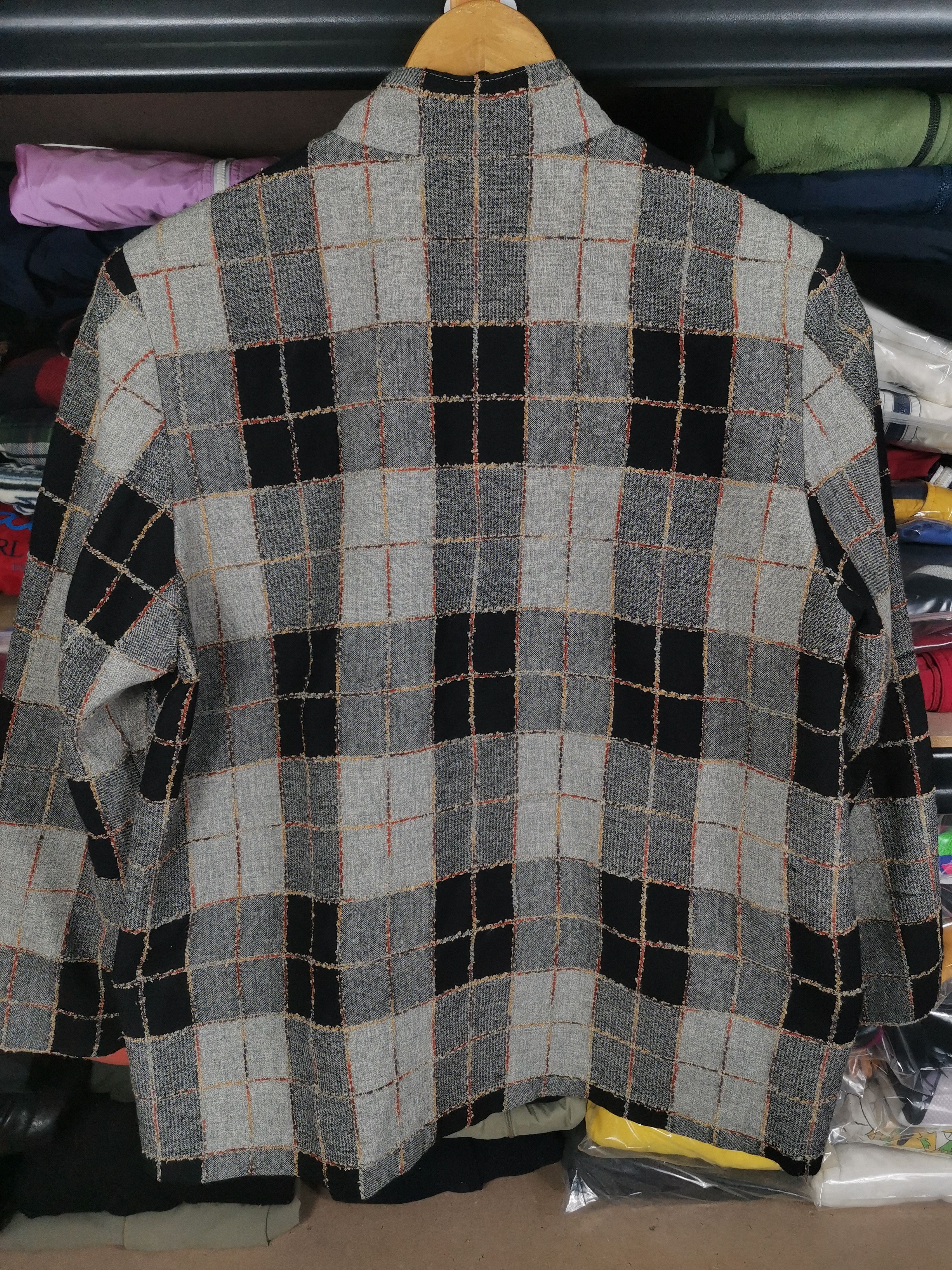 Japanese Brand Vintage Richriver Patchwork Zipper Ups Jacket Size US M / EU 48-50 / 2 - 2 Thumbnail