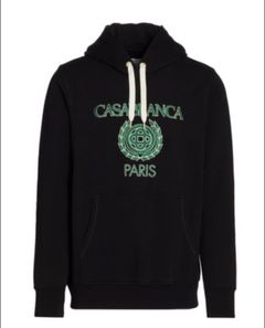 Black Casa Sport Logo Hoodie  Casablanca Paris – Casablanca Paris