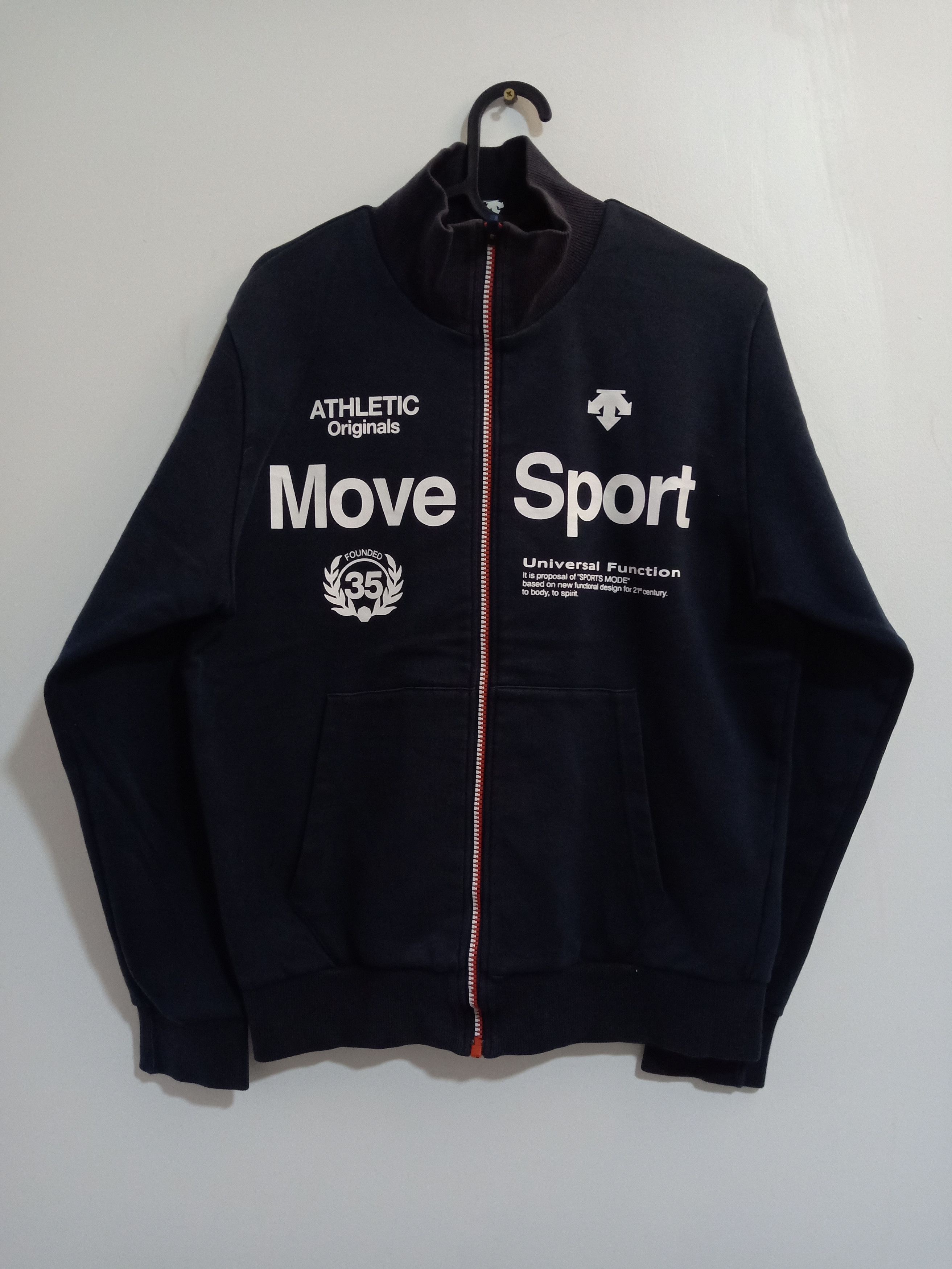 Japanese Brand × Vintage Descente athletic Original sweatshirt hoodies Size US S / EU 44-46 / 1 - 1 Thumbnail