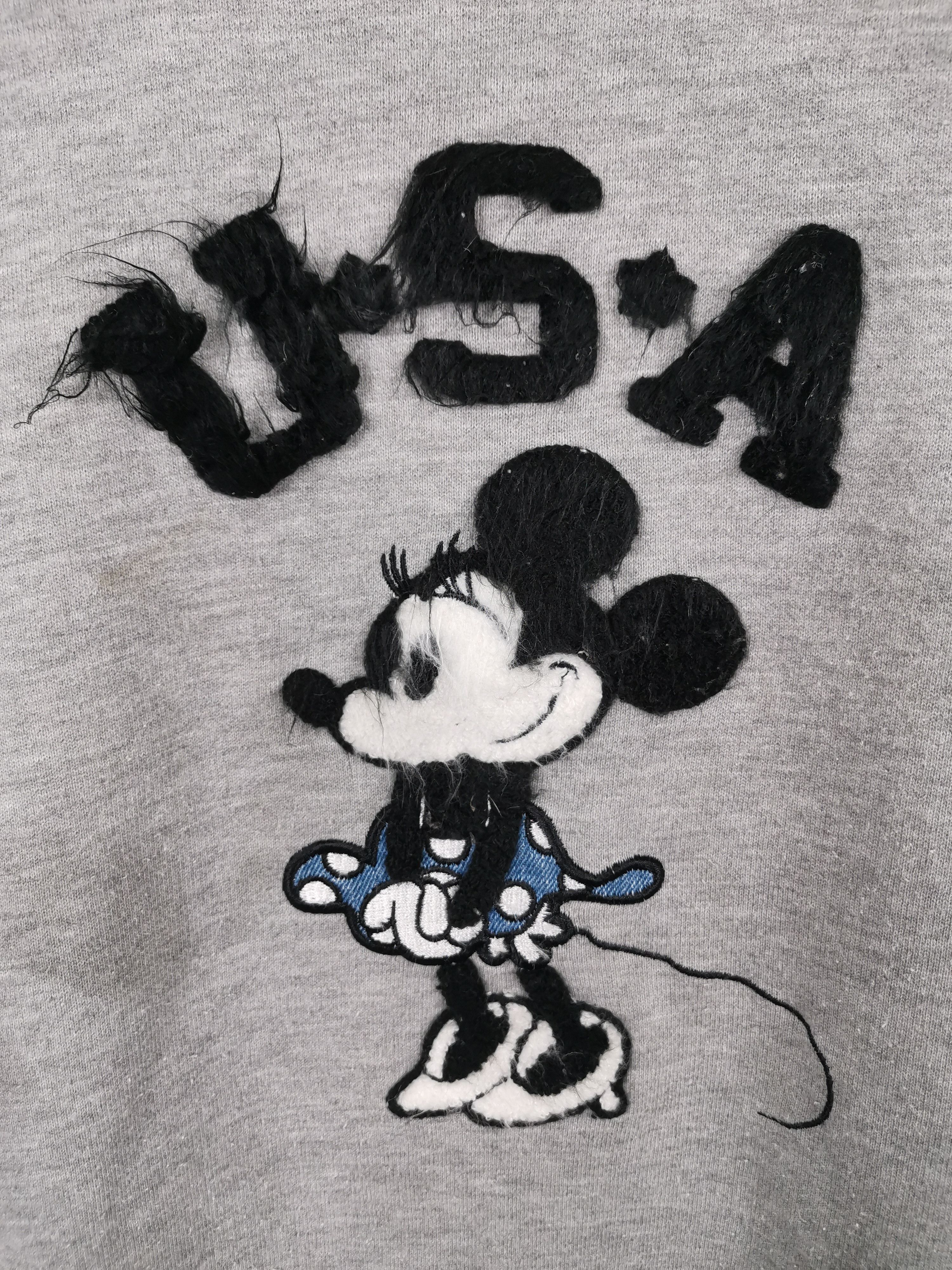 Disney Vintage Mickey Mouse USA Sweatshirt Size US L / EU 52-54 / 3 - 2 Thumbnail