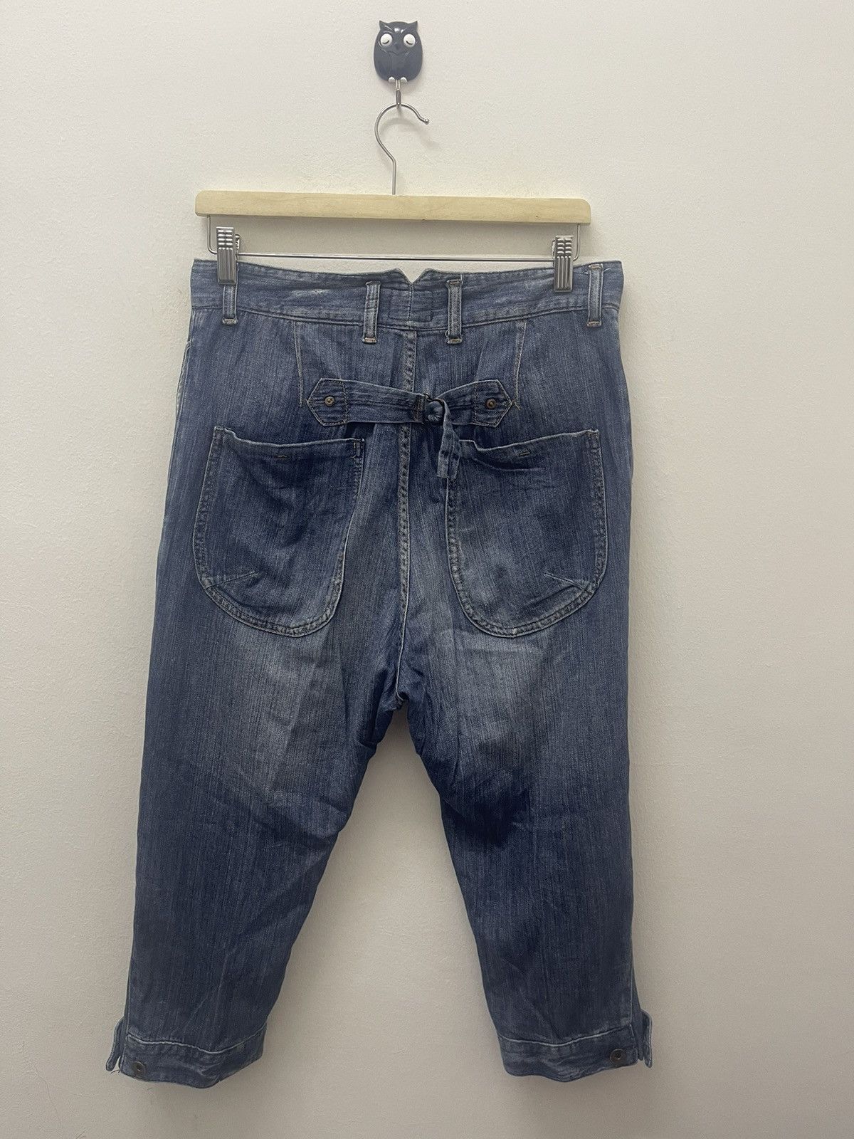 Beams Plus Rare Vintage BEAMS Heart In Front Pocket Buckle Back Size US 30 / EU 46 - 9 Thumbnail