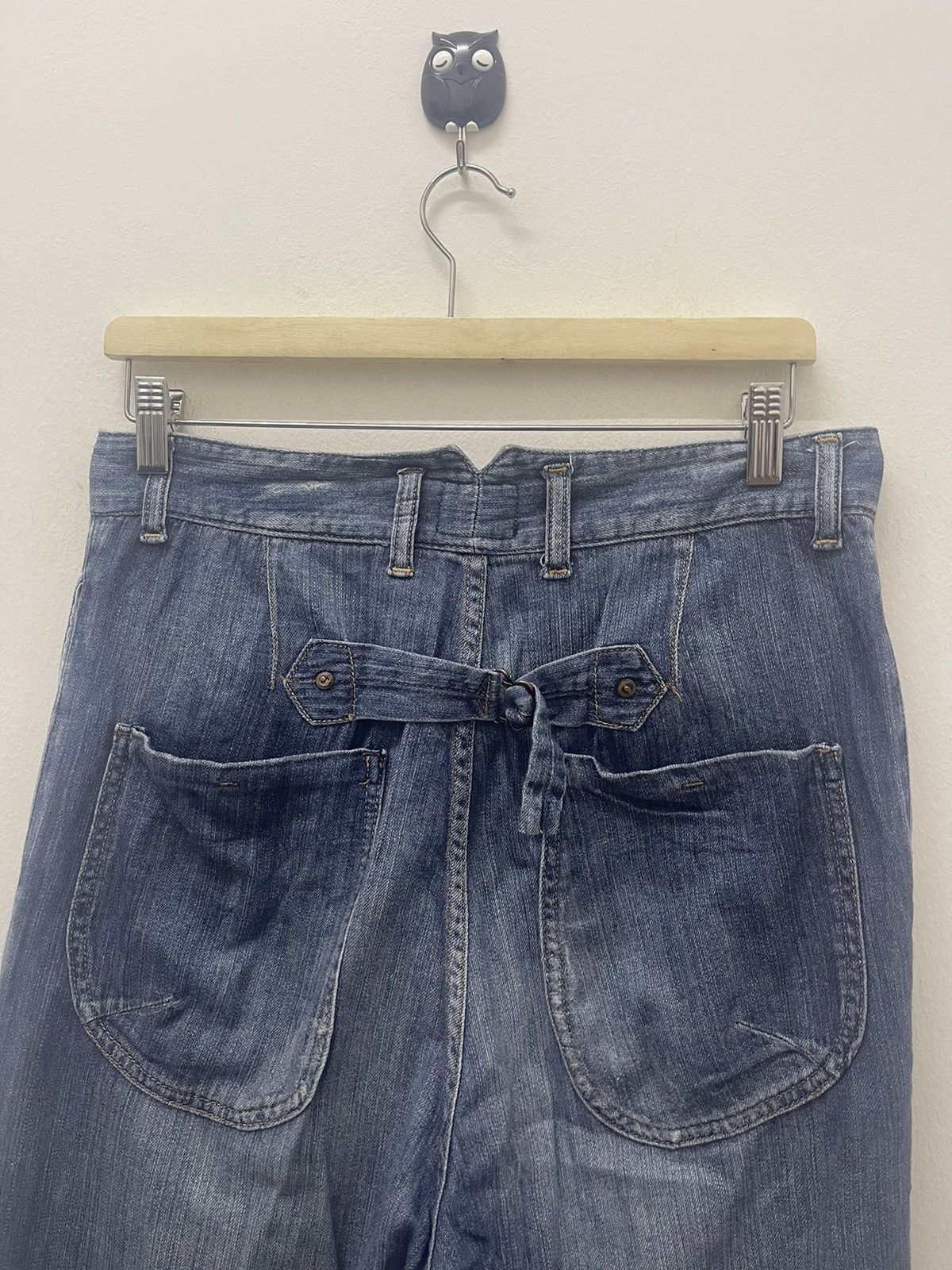 Beams Plus Rare Vintage BEAMS Heart In Front Pocket Buckle Back Size US 30 / EU 46 - 10 Thumbnail