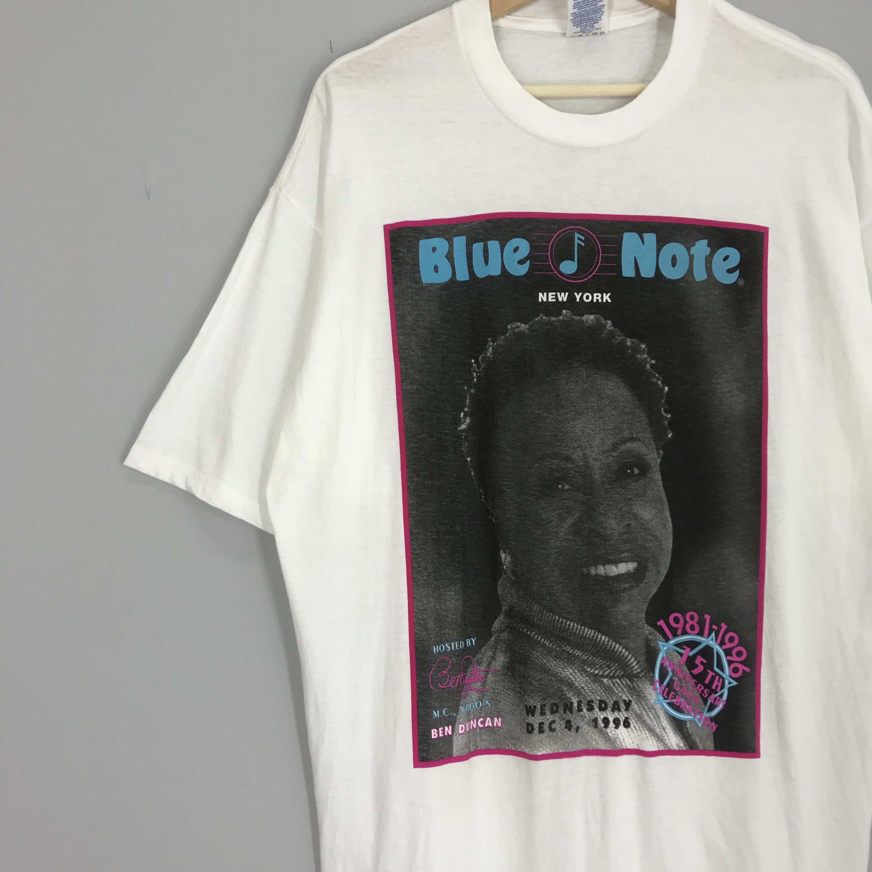 Vintage Vintage 90s Blue Note Anniversary Celebration Music Promo Size US L / EU 52-54 / 3 - 2 Preview
