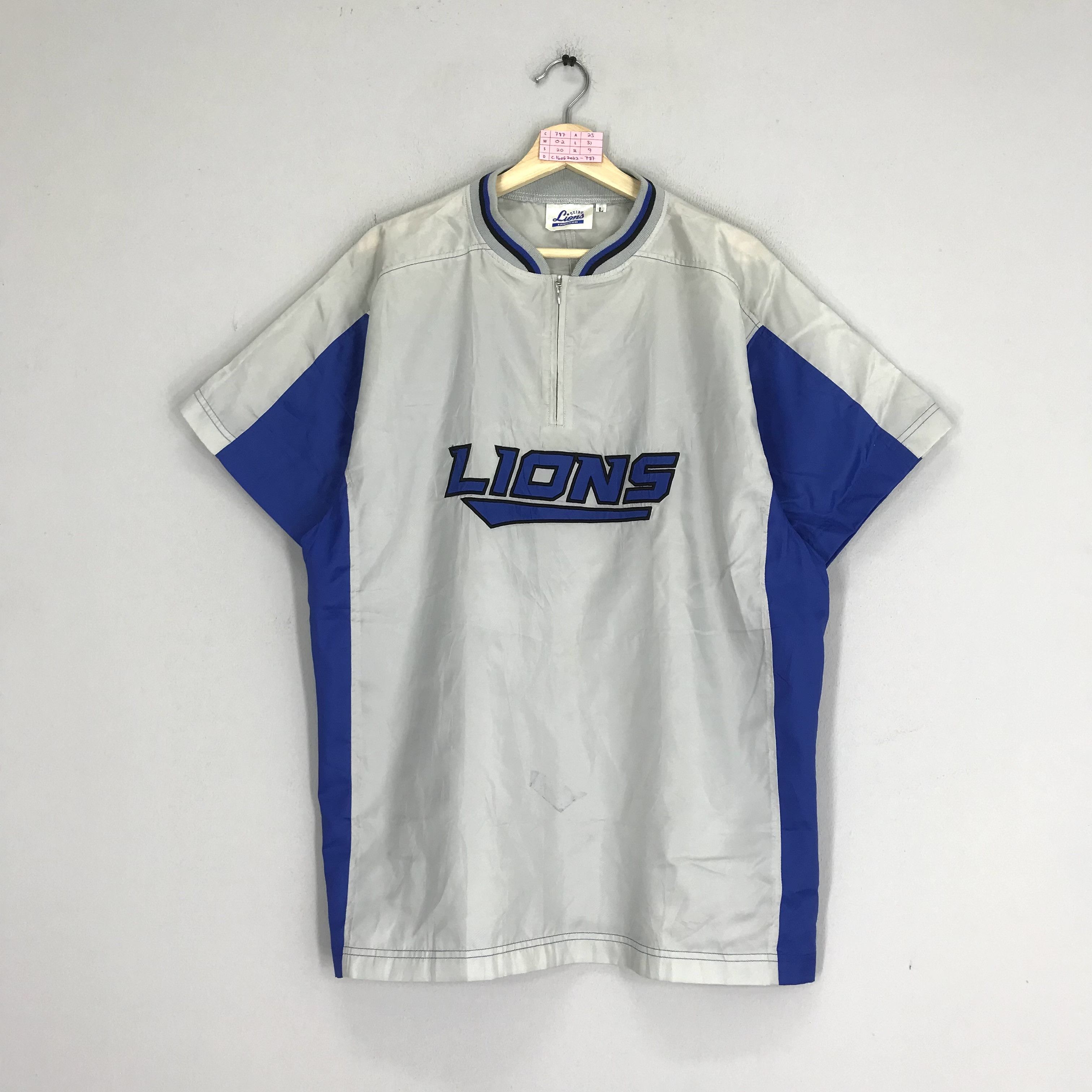 Japanese Brand Vintage Saitama Seibu Lions Baseball Training Size US L / EU 52-54 / 3 - 1 Thumbnail