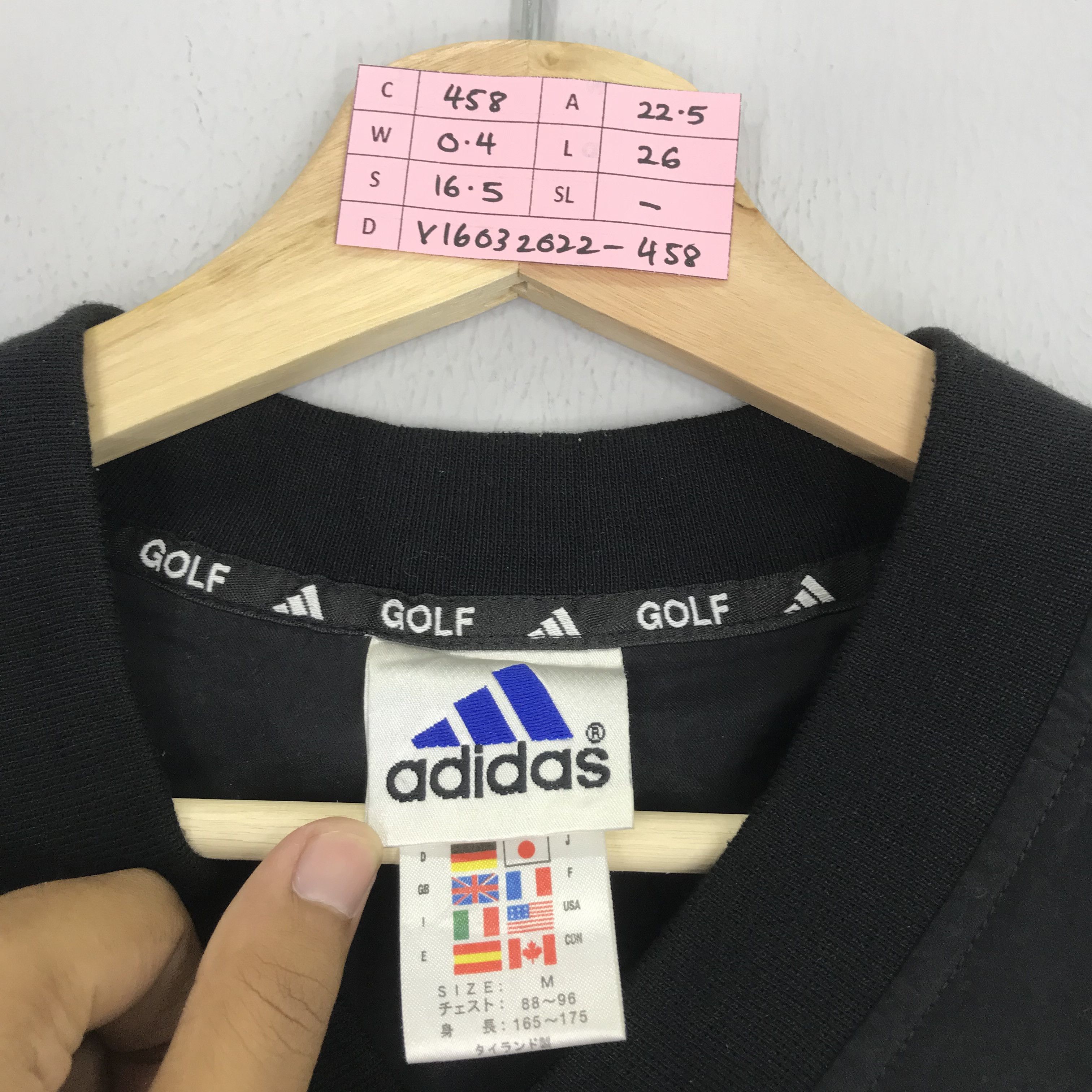Adidas Vintage Adidas Sleeve Less Training Windbreaker Adidas Size US M / EU 48-50 / 2 - 7 Thumbnail