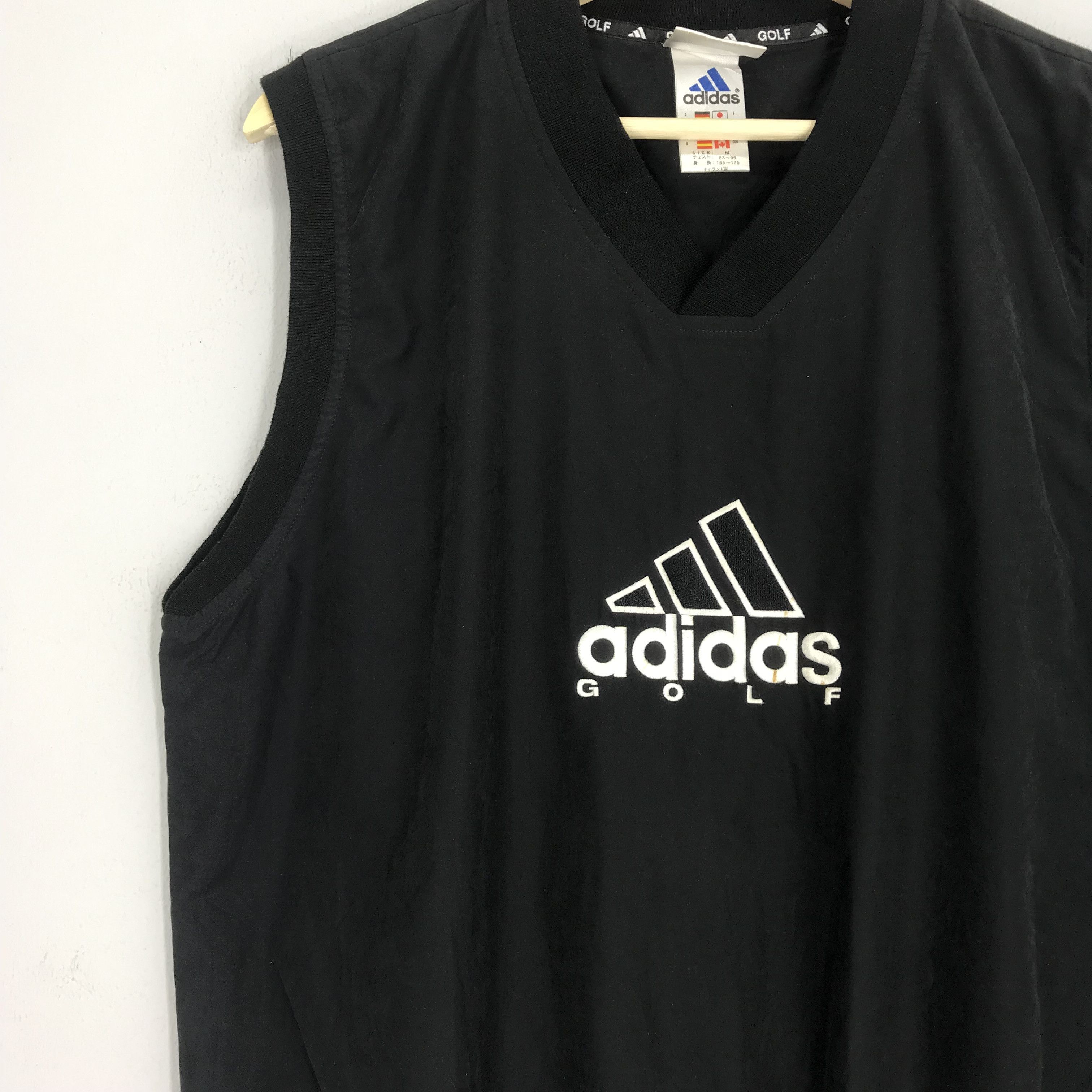 Adidas Vintage Adidas Sleeve Less Training Windbreaker Adidas Size US M / EU 48-50 / 2 - 3 Thumbnail