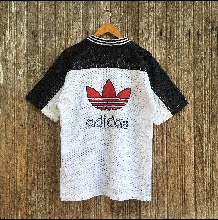 Adidas Vintage Adidas Big Logo Jersey Size US L / EU 52-54 / 3 - 2 Thumbnail