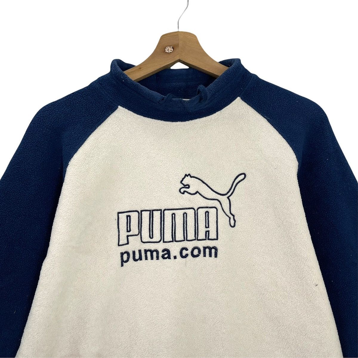 Japanese Brand Vintage Puma Embroidered Big Logo Pullover Fleece size M Size US M / EU 48-50 / 2 - 4 Thumbnail