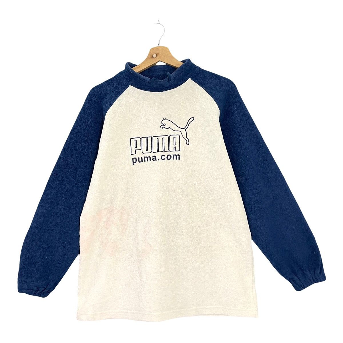 Japanese Brand Vintage Puma Embroidered Big Logo Pullover Fleece size M Size US M / EU 48-50 / 2 - 3 Thumbnail