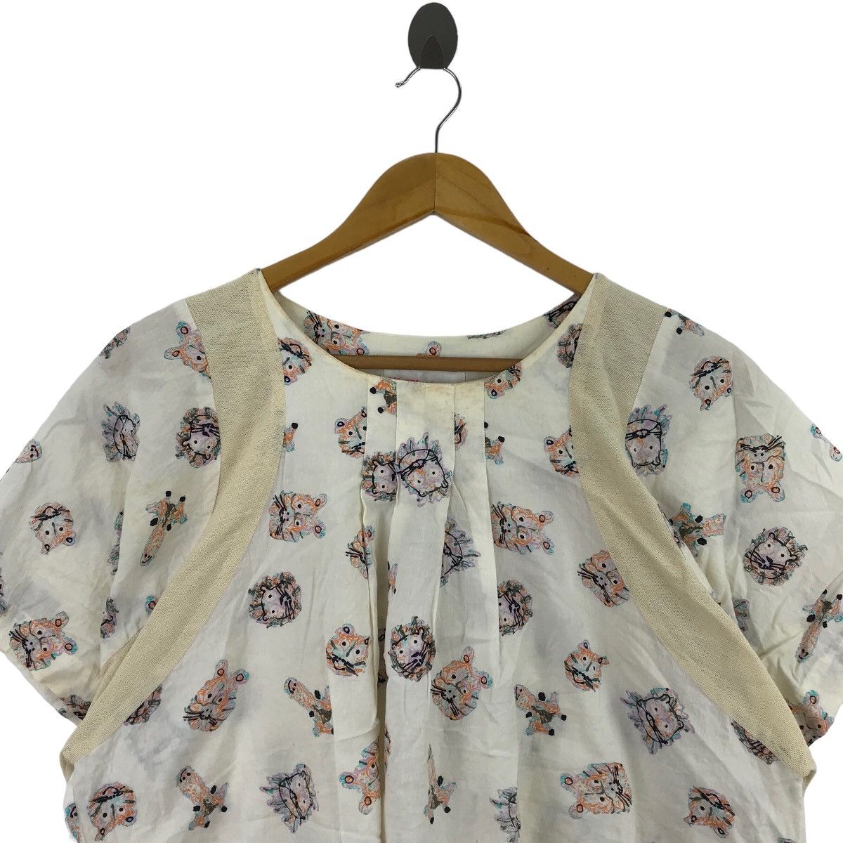 Issey Miyake NE-NET ISSEY MIYAKE FLORAL Full Prints Made In Japan T-Shirt Size L / US 10 / IT 46 - 2 Thumbnail