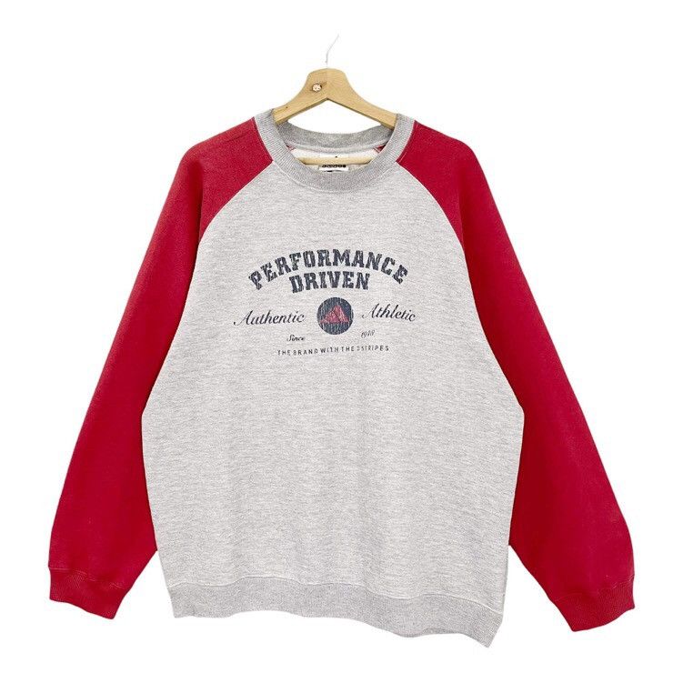 Adidas 90s Adidas Performance Drive Crewneck Sweatshirt Size L Size US L / EU 52-54 / 3 - 3 Thumbnail