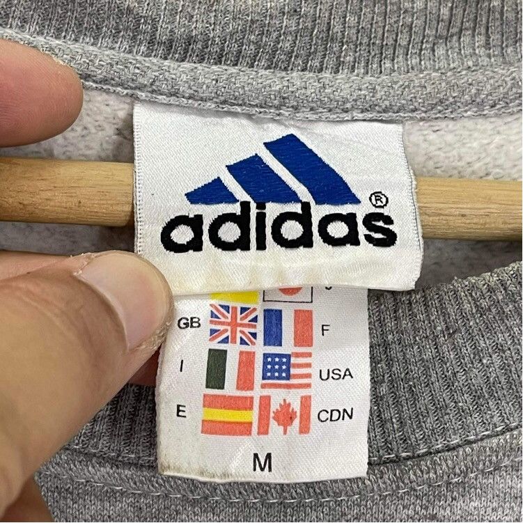 Adidas 90s Adidas Performance Drive Crewneck Sweatshirt Size L Size US L / EU 52-54 / 3 - 10 Thumbnail