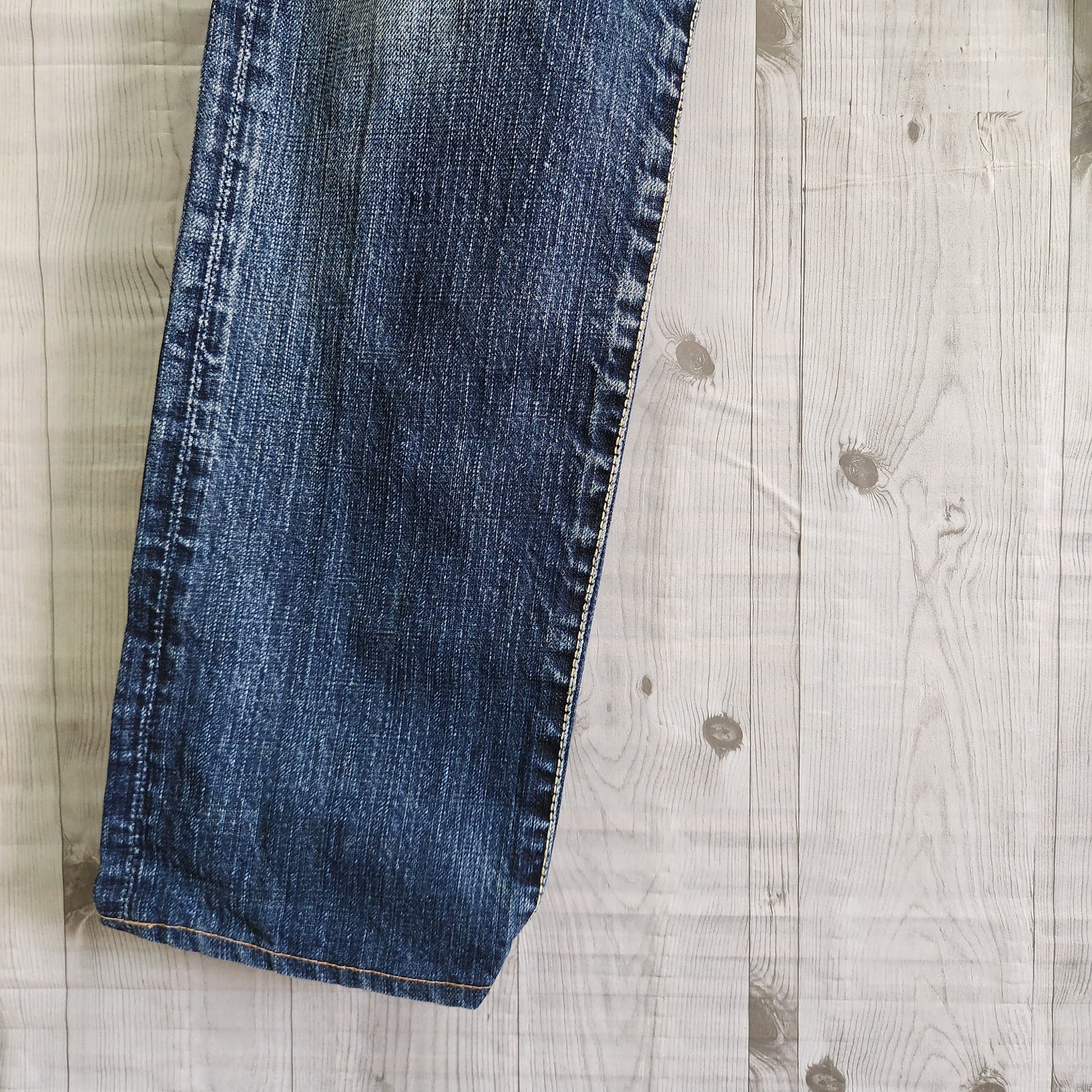 If Six Was Nine × Pure Blue Japan × Vintage Pure Blue Indigo Vintage Hidden Rivet Denim Jeans Japan Size US 31 - 14 Thumbnail