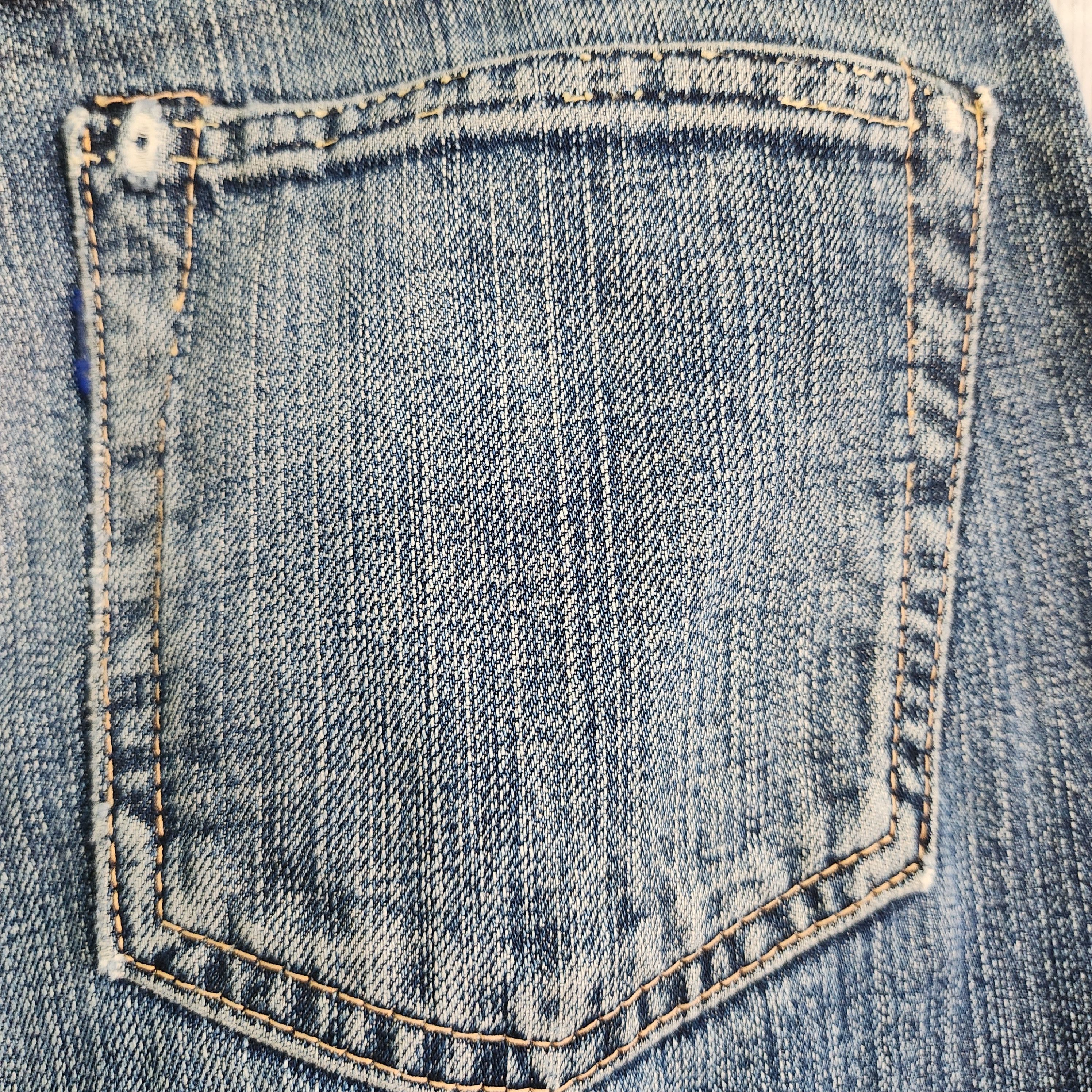 If Six Was Nine × Pure Blue Japan × Vintage Pure Blue Indigo Vintage Hidden Rivet Denim Jeans Japan Size US 31 - 10 Thumbnail